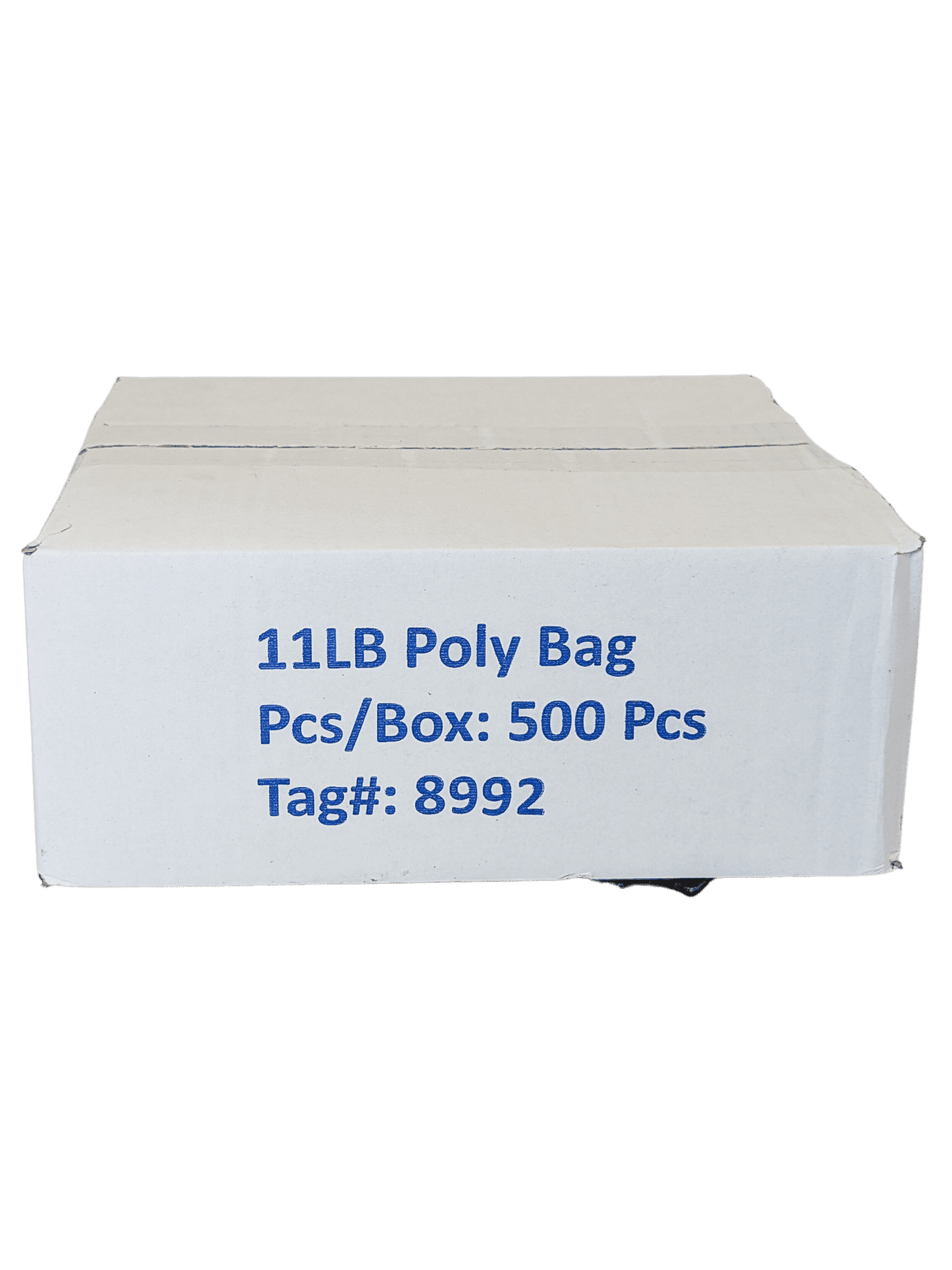 11 lb. Poly bags 500 pcs/bx