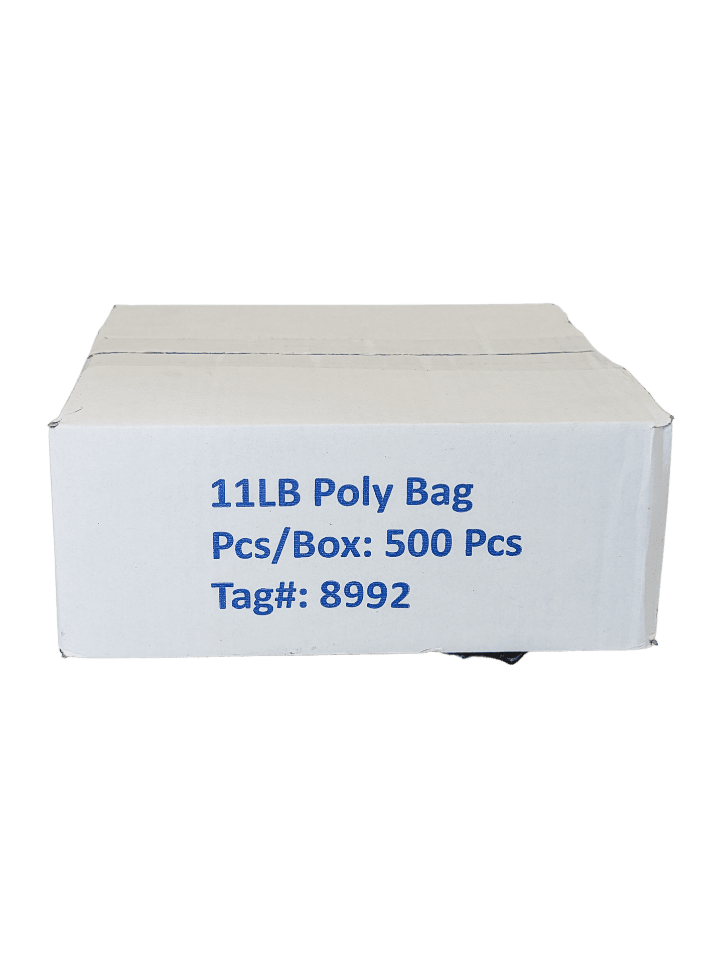 11 lb. Poly bags 500 pcs/bx