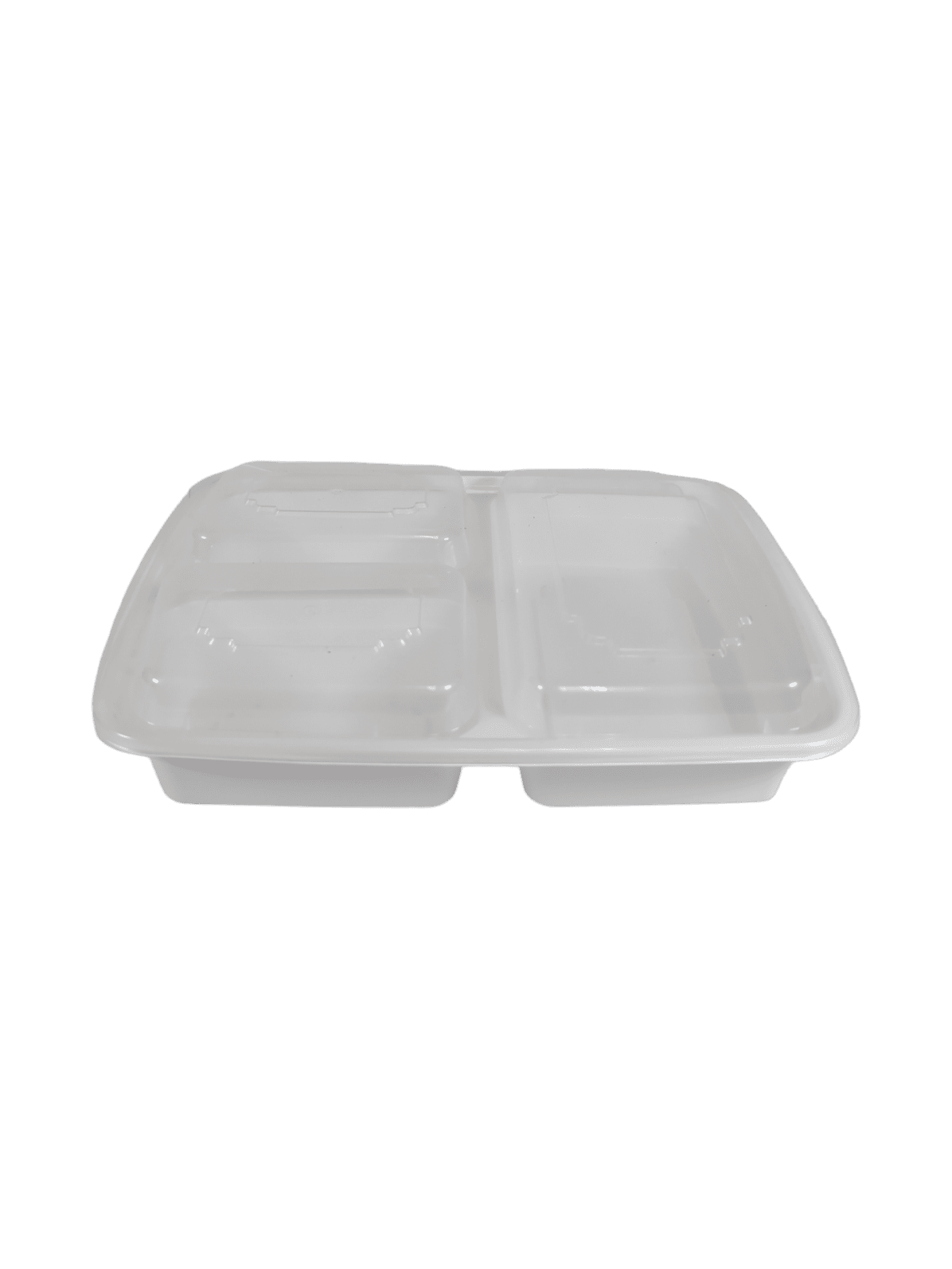 3 Compartment Microwave Container White Combo 150/ctn