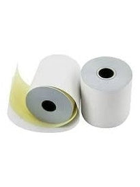 3” Printer Rolls 2 ply- White & Yellow Kitchen 50/ctn