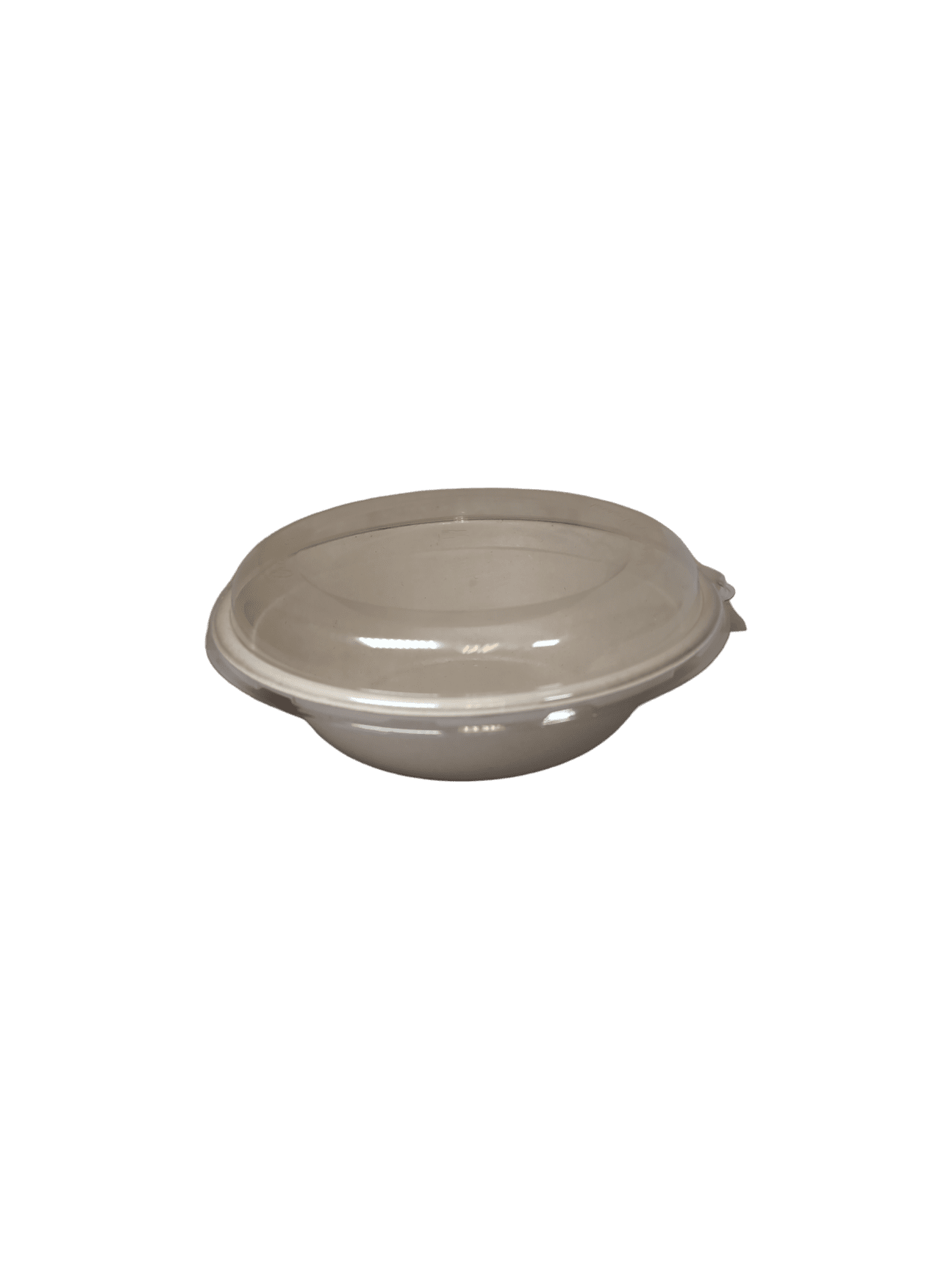 32oz Round Bagasse Bowl Natural 500/ctn