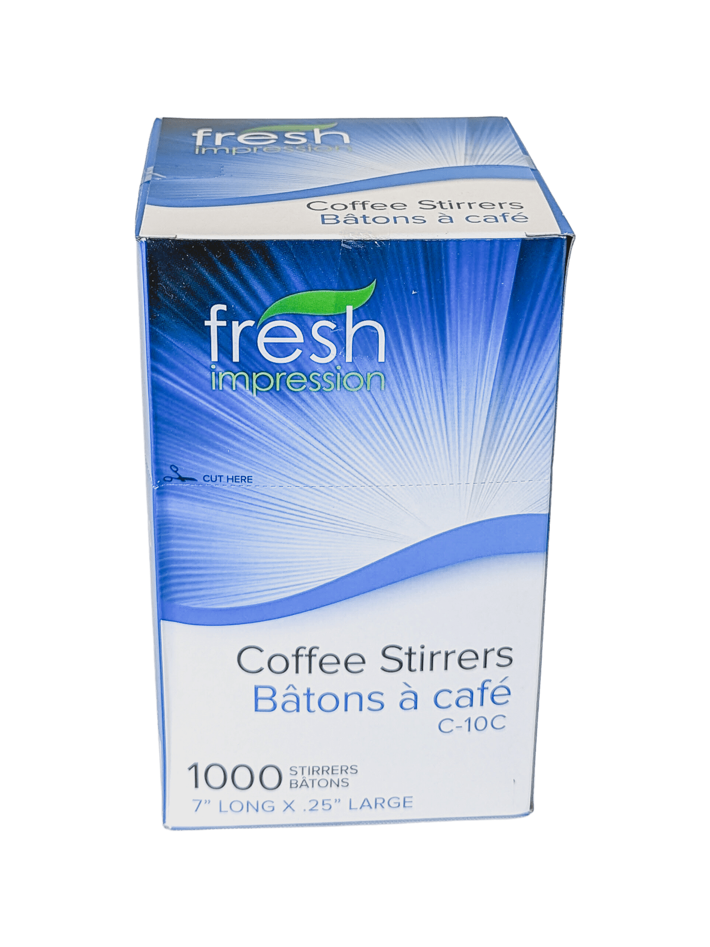 7" Wood Coffee Stir Stick 1000/bx