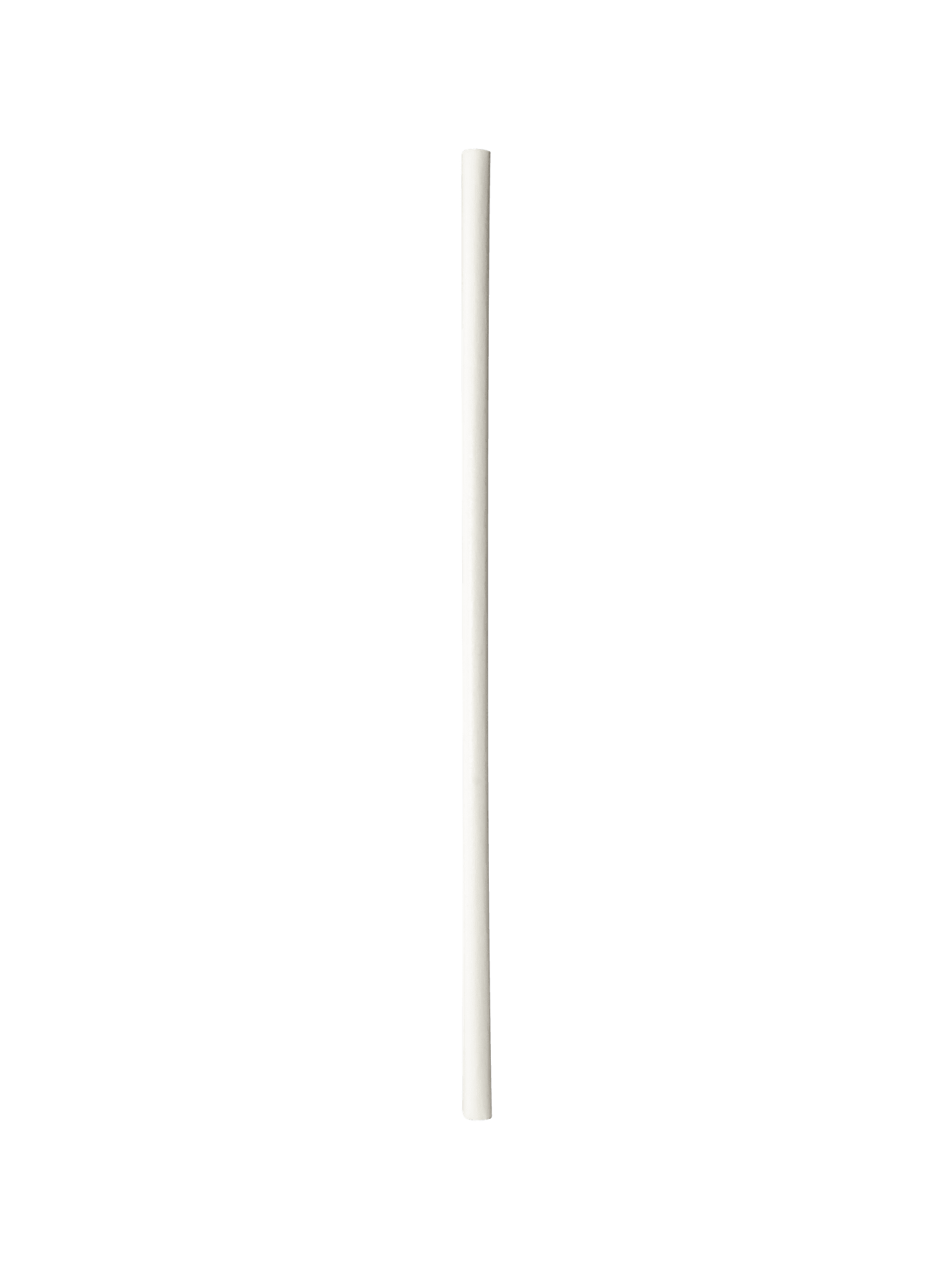 8” x 8mm Compostable Bamboo Straw Individually Wrapped 500/pk