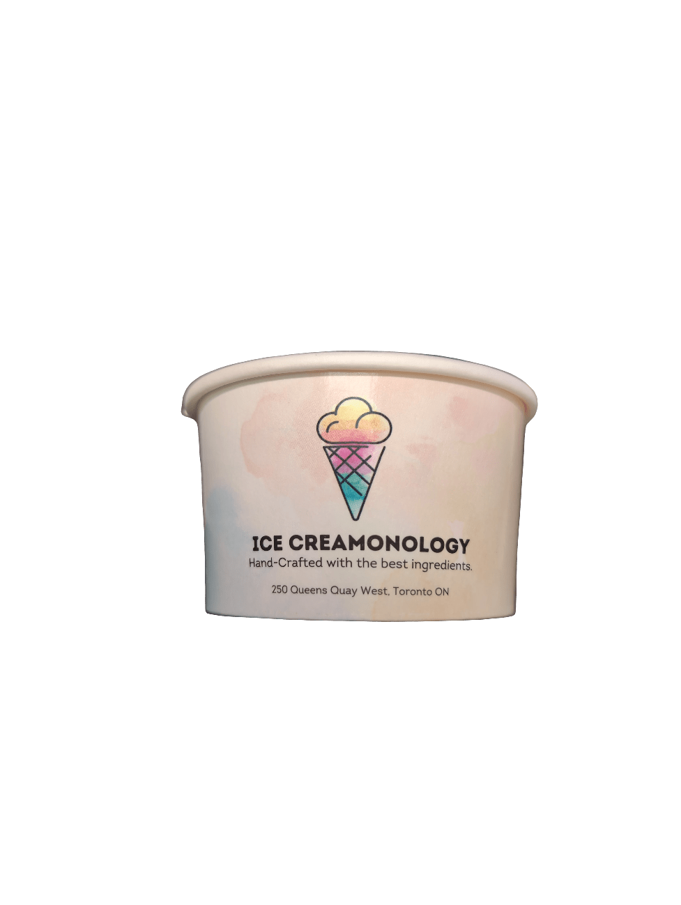 8oz Ice Creamonology Ice cream paper cup PE 1000/ctn