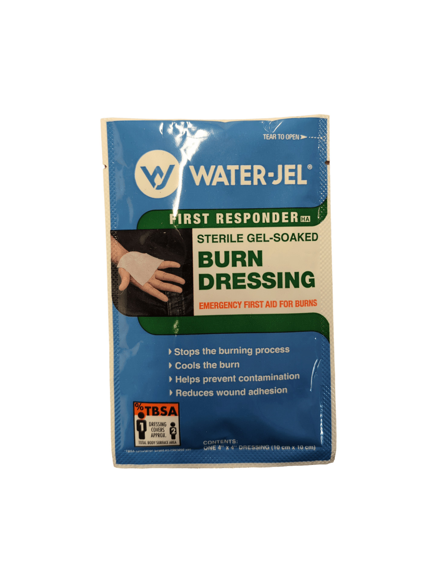 Burn Dressing Water Gel 10.2 x 10.2cm