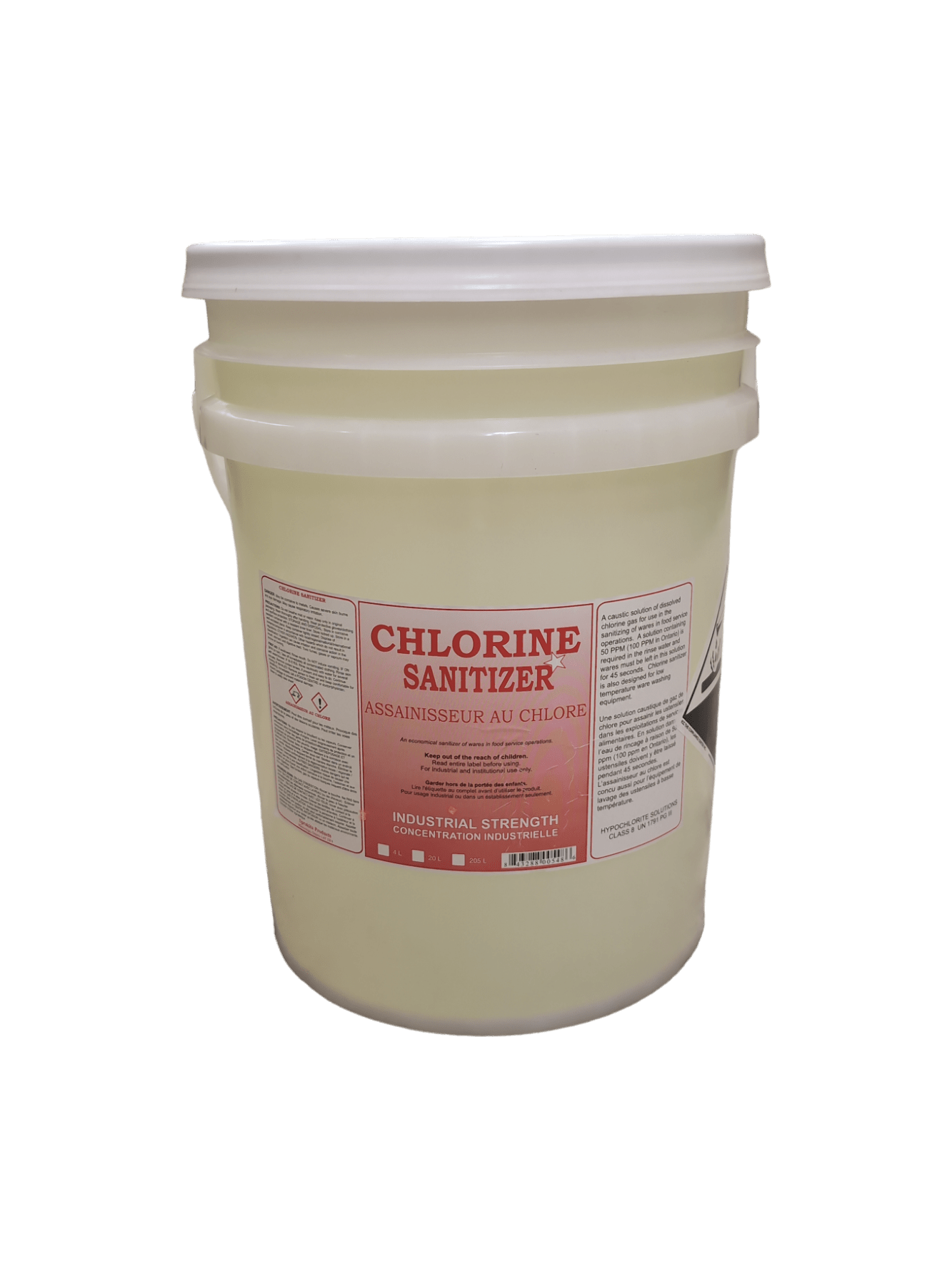 Chlorine Sanitizer 20L Pail