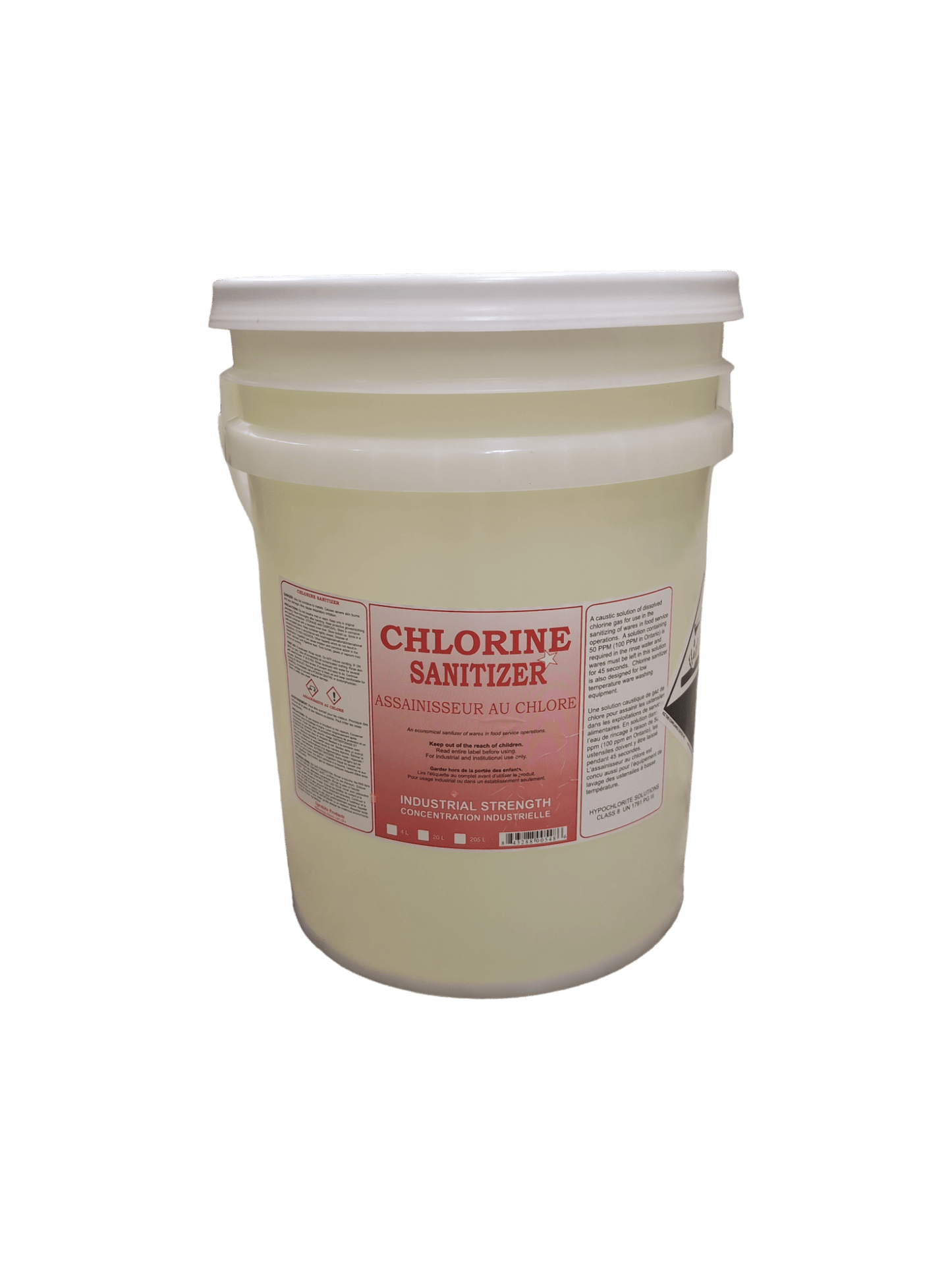 Chlorine Sanitizer 20L Pail