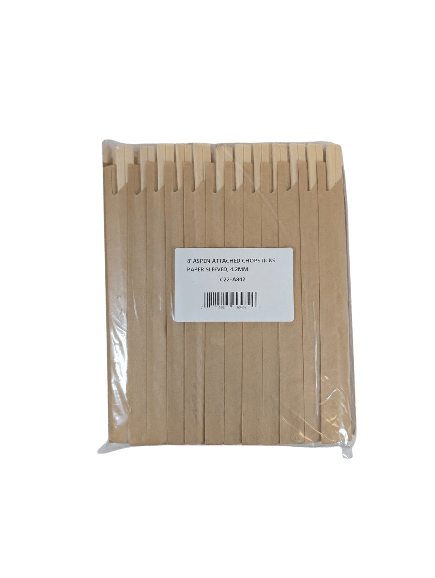 Chopsticks 8" Wrapped 100/pk