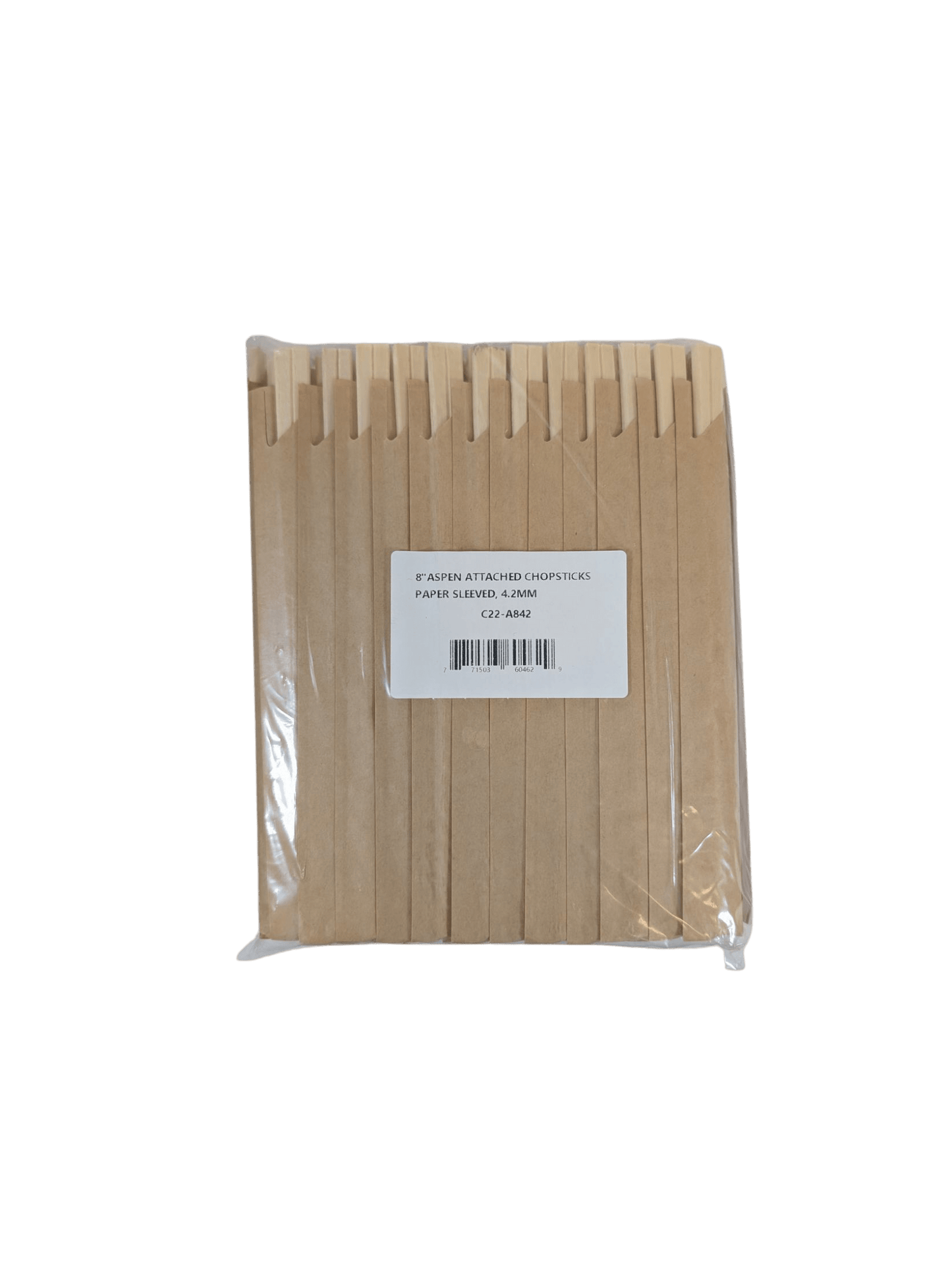 Chopsticks 8" Wrapped 100/pk