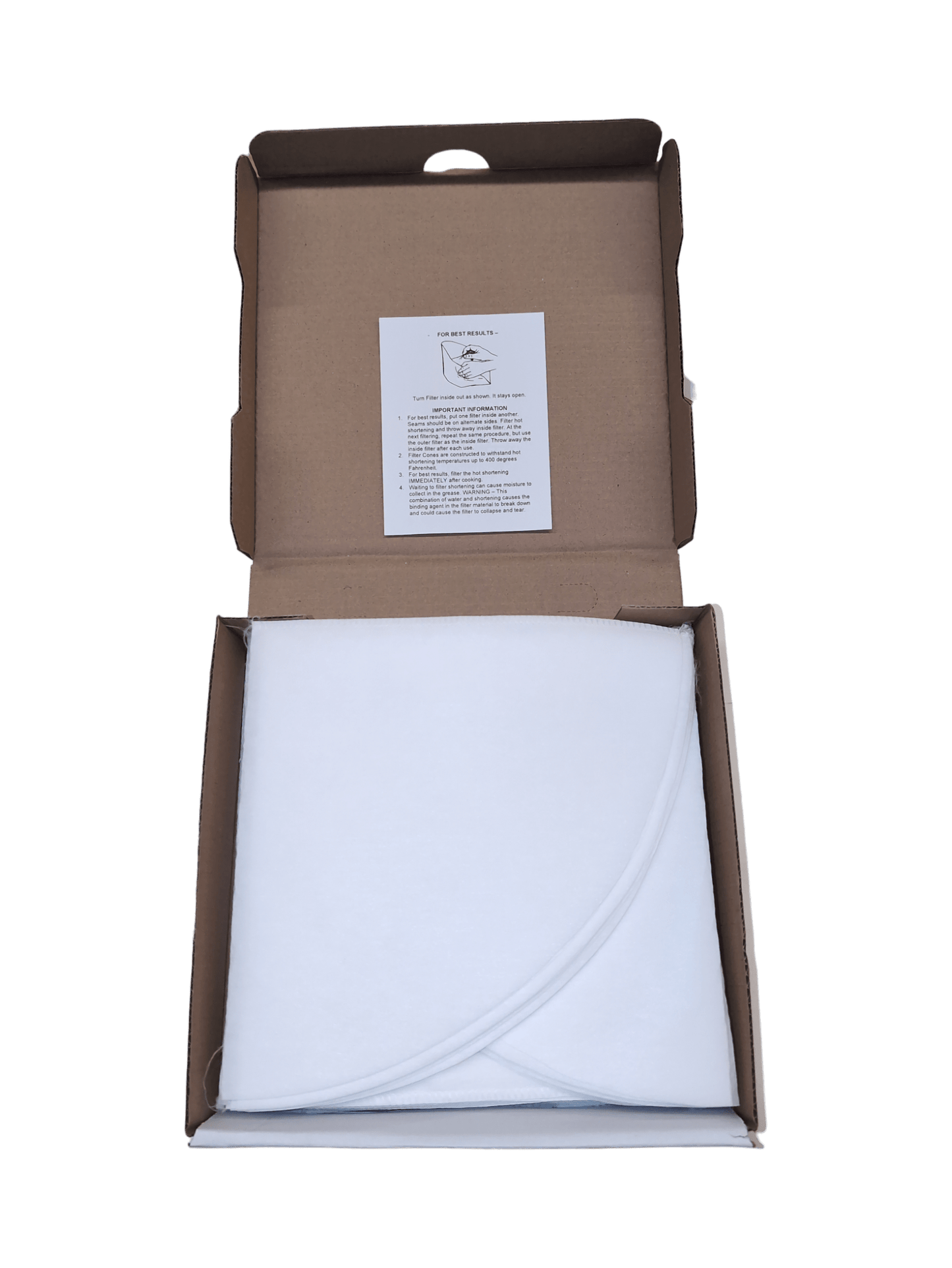 Cone Fryer Filters 50/ctn