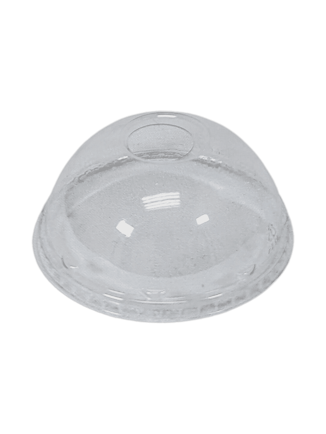 Dome 1” Hole Clear Lid - Fits 12/16/20oz - 1000/ctn - 64005