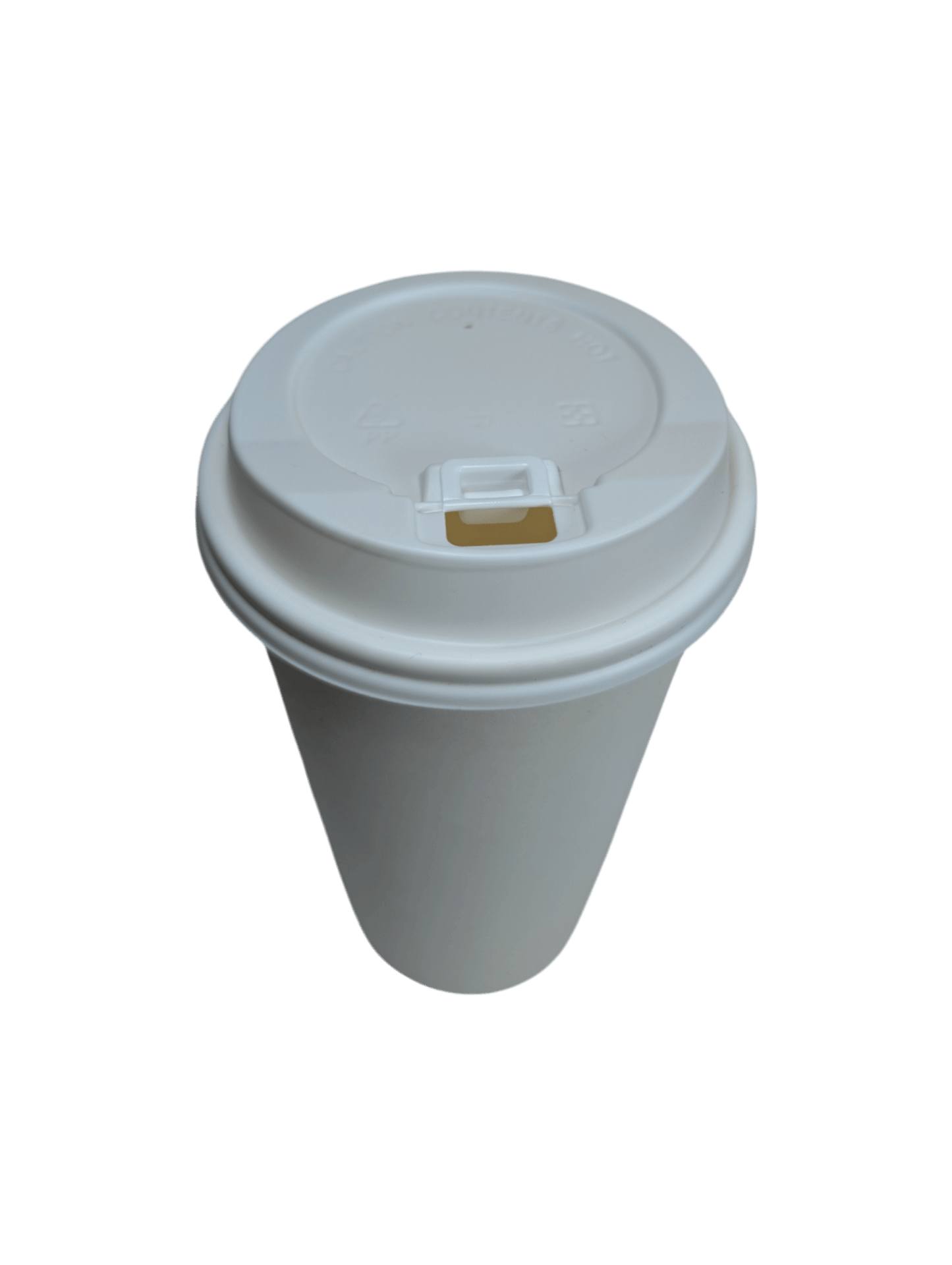 Dome Coffee Lids fits 10 to 20oz White CS 1000/ctn