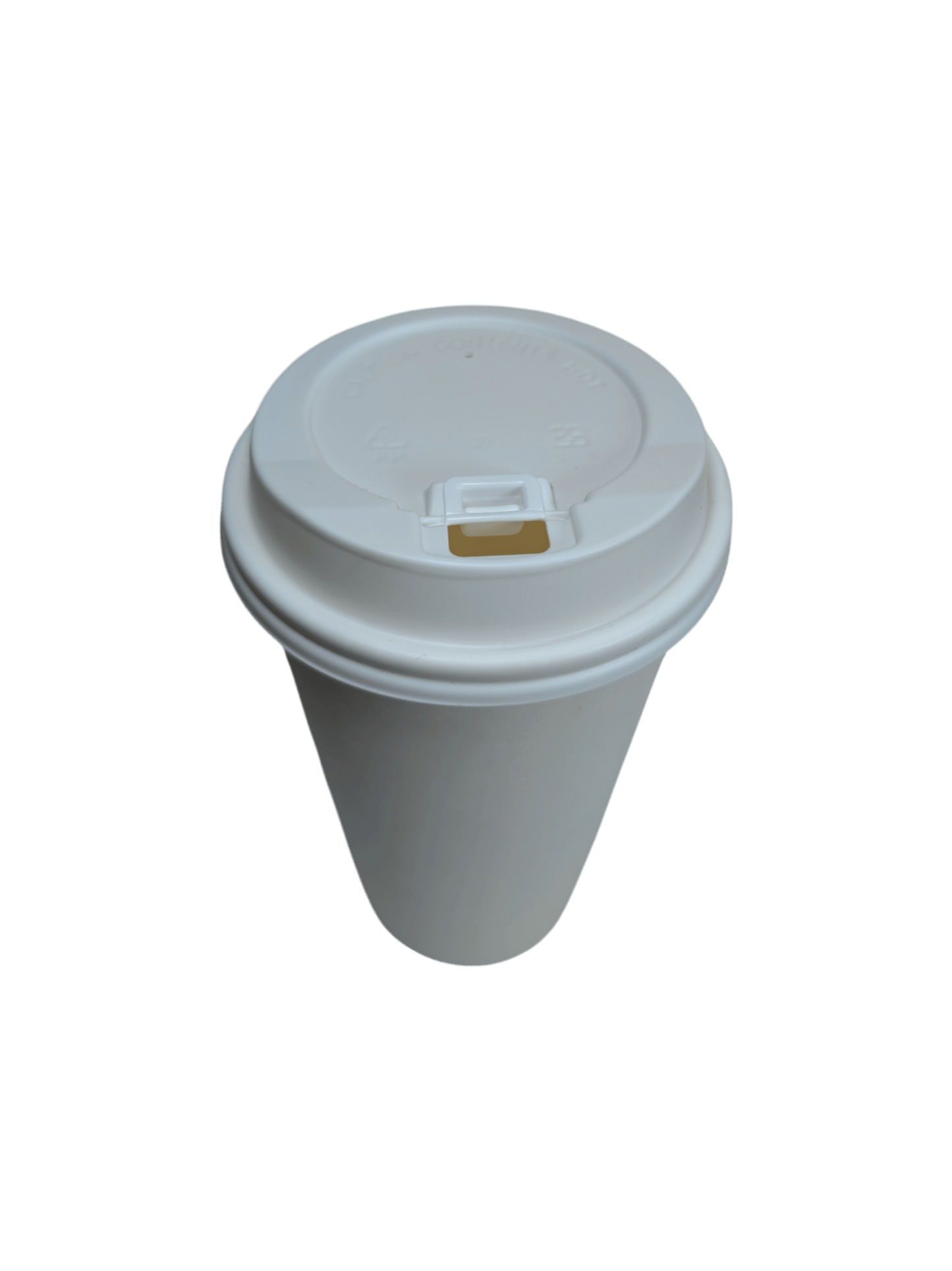 Dome Coffee Lids fits 10 to 20oz White CS 1000/ctn