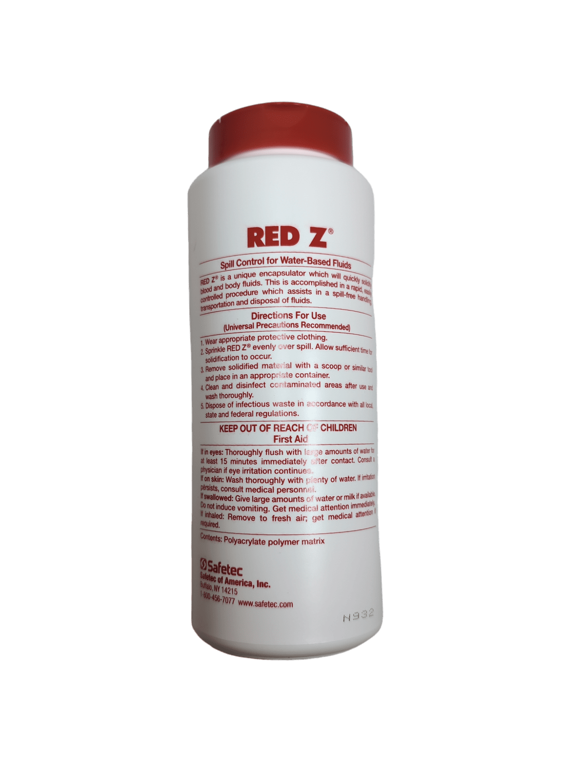 Fluid Control Blood Vomit Solidifier RedZ