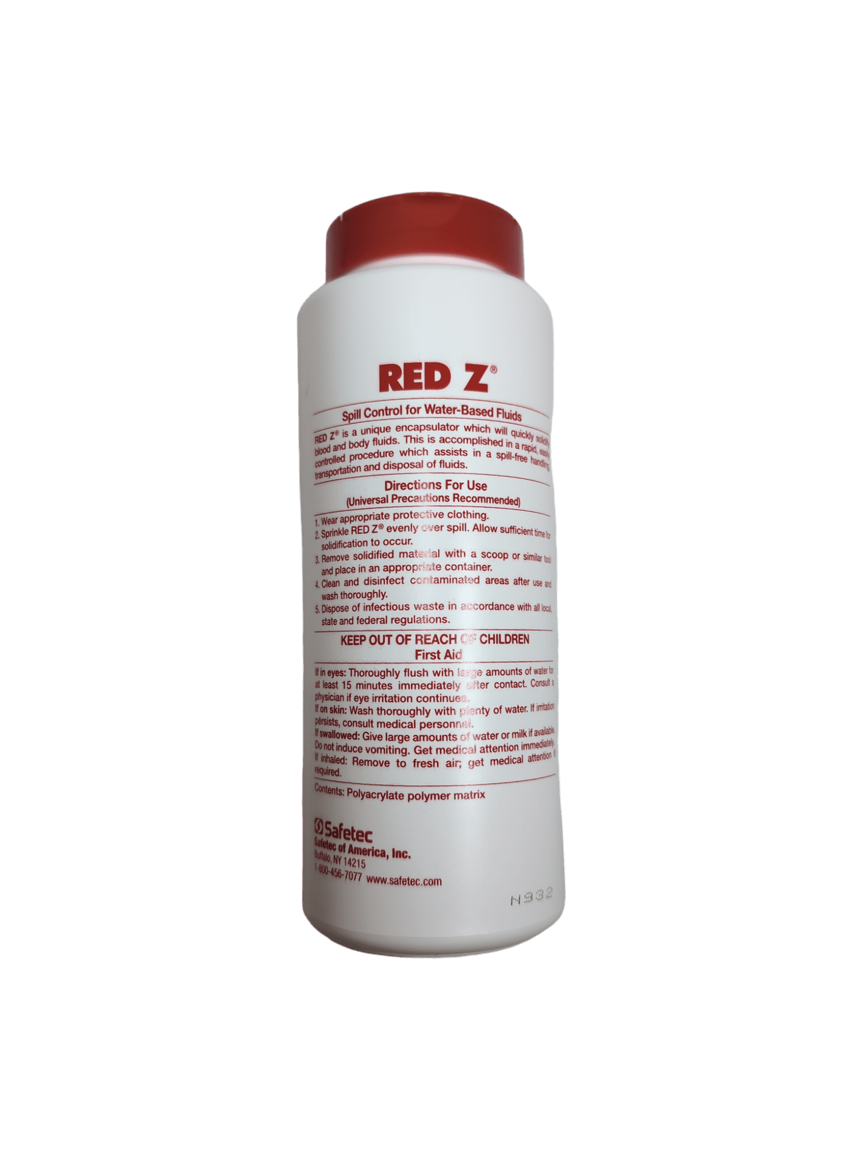 Fluid Control Blood Vomit Solidifier RedZ