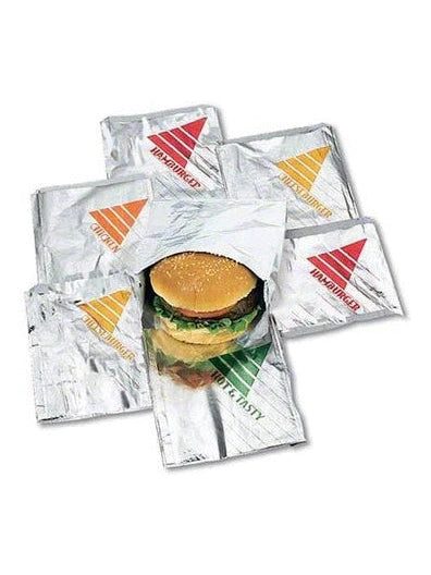 Foil Sandwich/Burger Bag 6 x .75 x 6.75" 1000/ctn