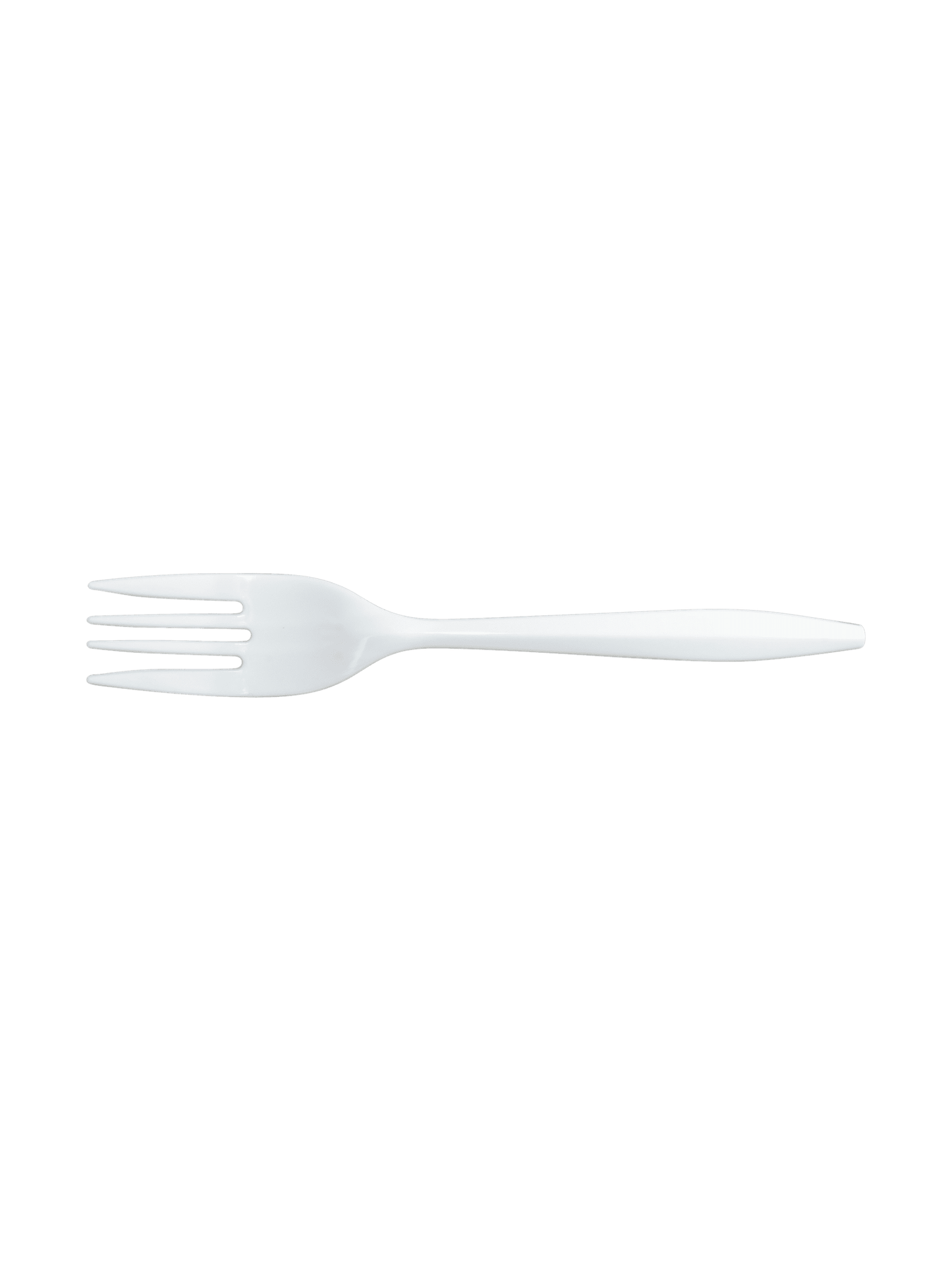 Fork White Plastic 1000/ctn