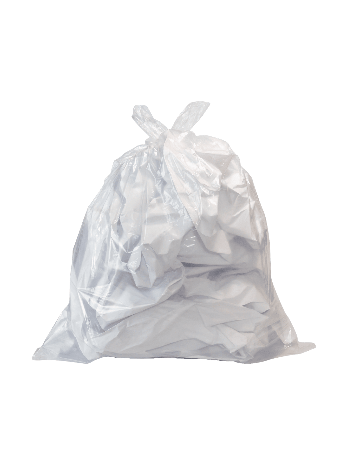 Garbage bags 42 x 48” Clear Strong 125/cs