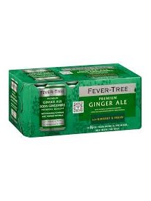 Ginger Ale Fever Tree 8 x 150ml 24/ctn