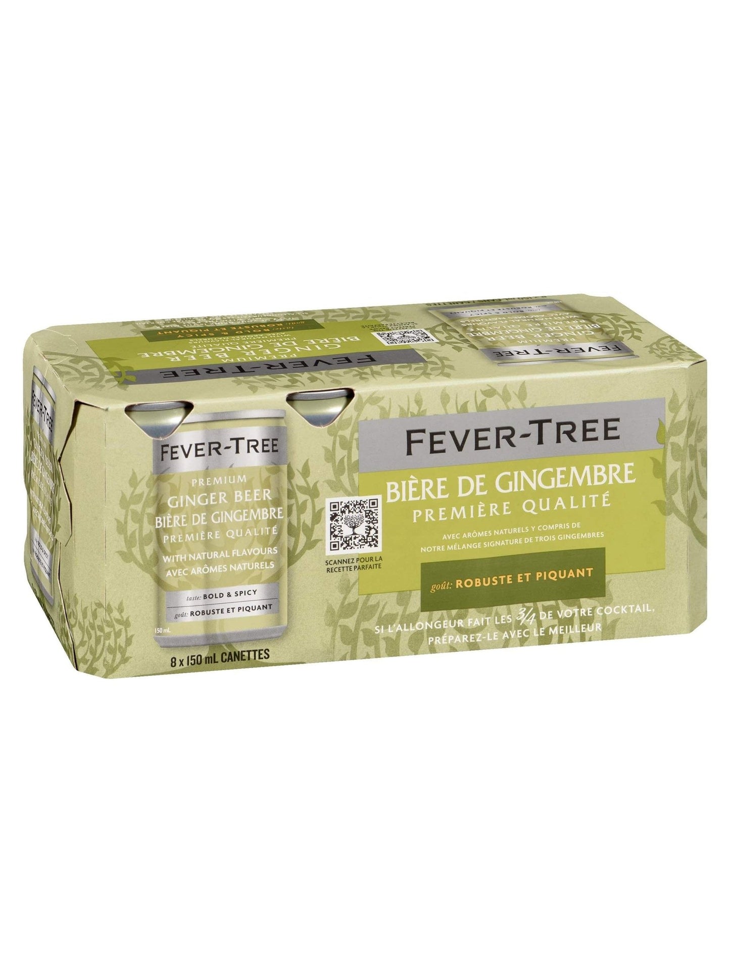 Ginger Beer Fever Tree 8 x 150ml 24/ctn