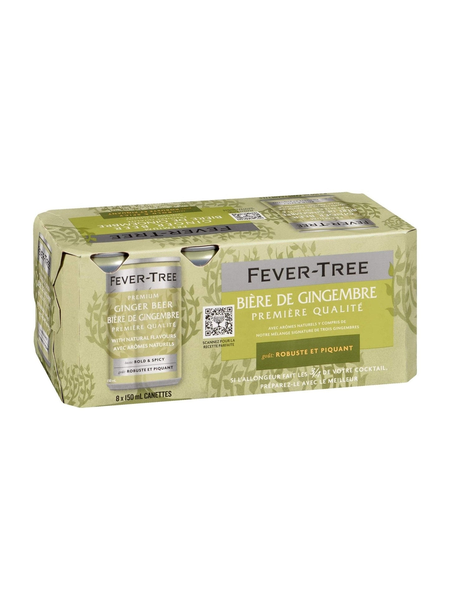 Ginger Beer Fever Tree 8 x 150ml 24/ctn