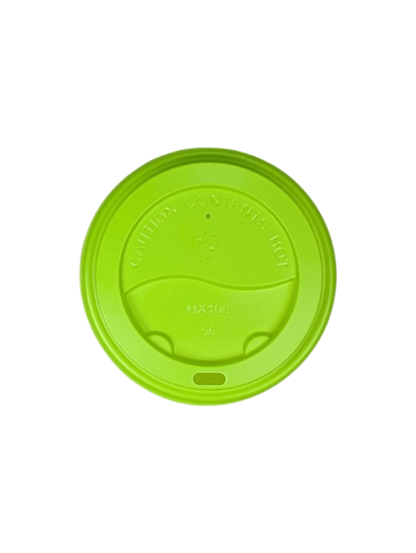 Green Coffee Lids fits 10 - 20oz 1000/ctn