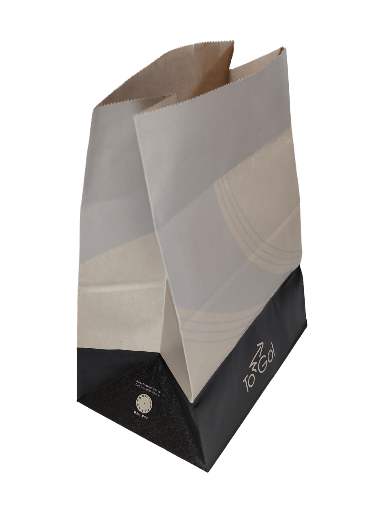 Hot Meal Bag with Window 8.25 x 5.25 x 10.75 Vented 250/ctn