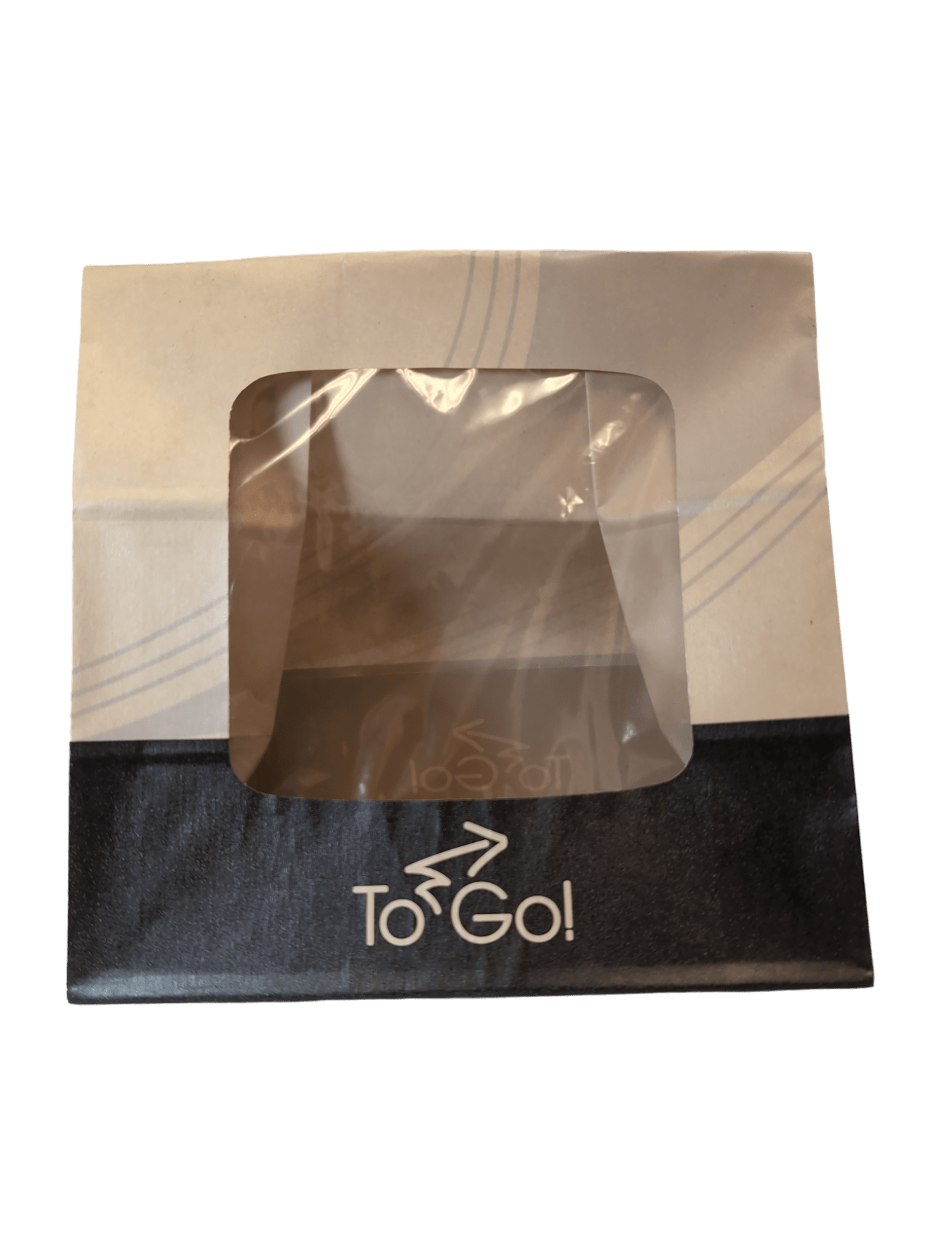 Hot Meal Bag with Window 8.25 x 5.25 x 10.75 Vented 250/ctn