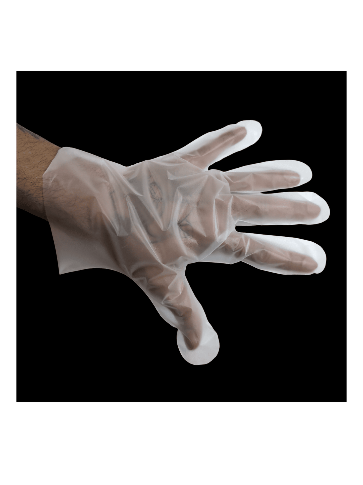 Hybrid Poly Gloves Medium Powder Free 200/pk