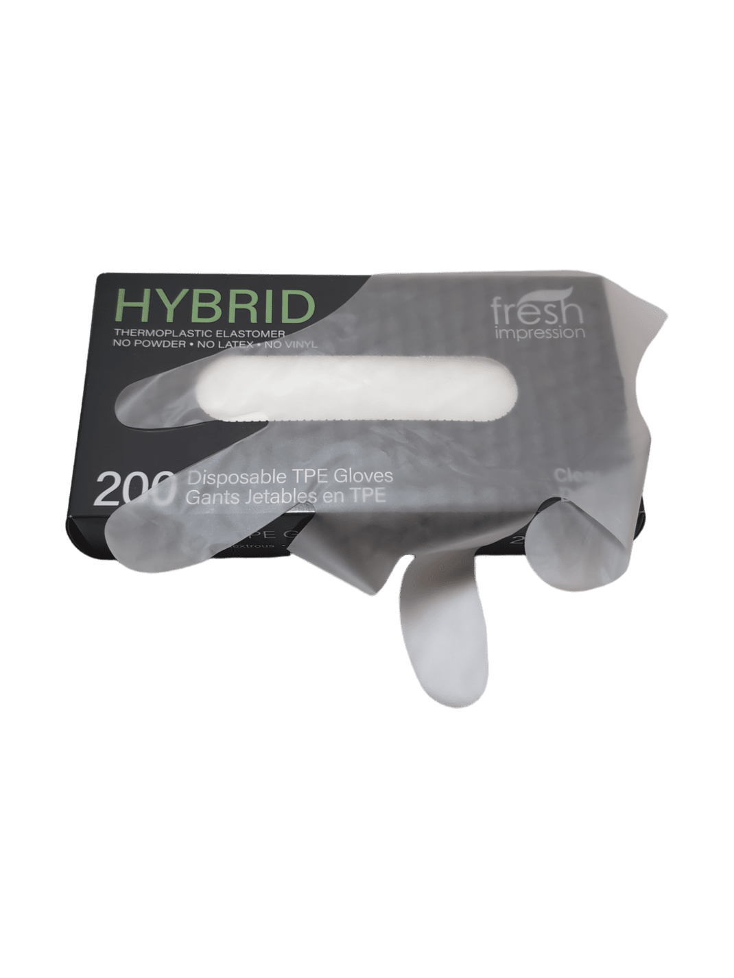 Hybrid Poly Gloves X-Large Powder Free 200/pk