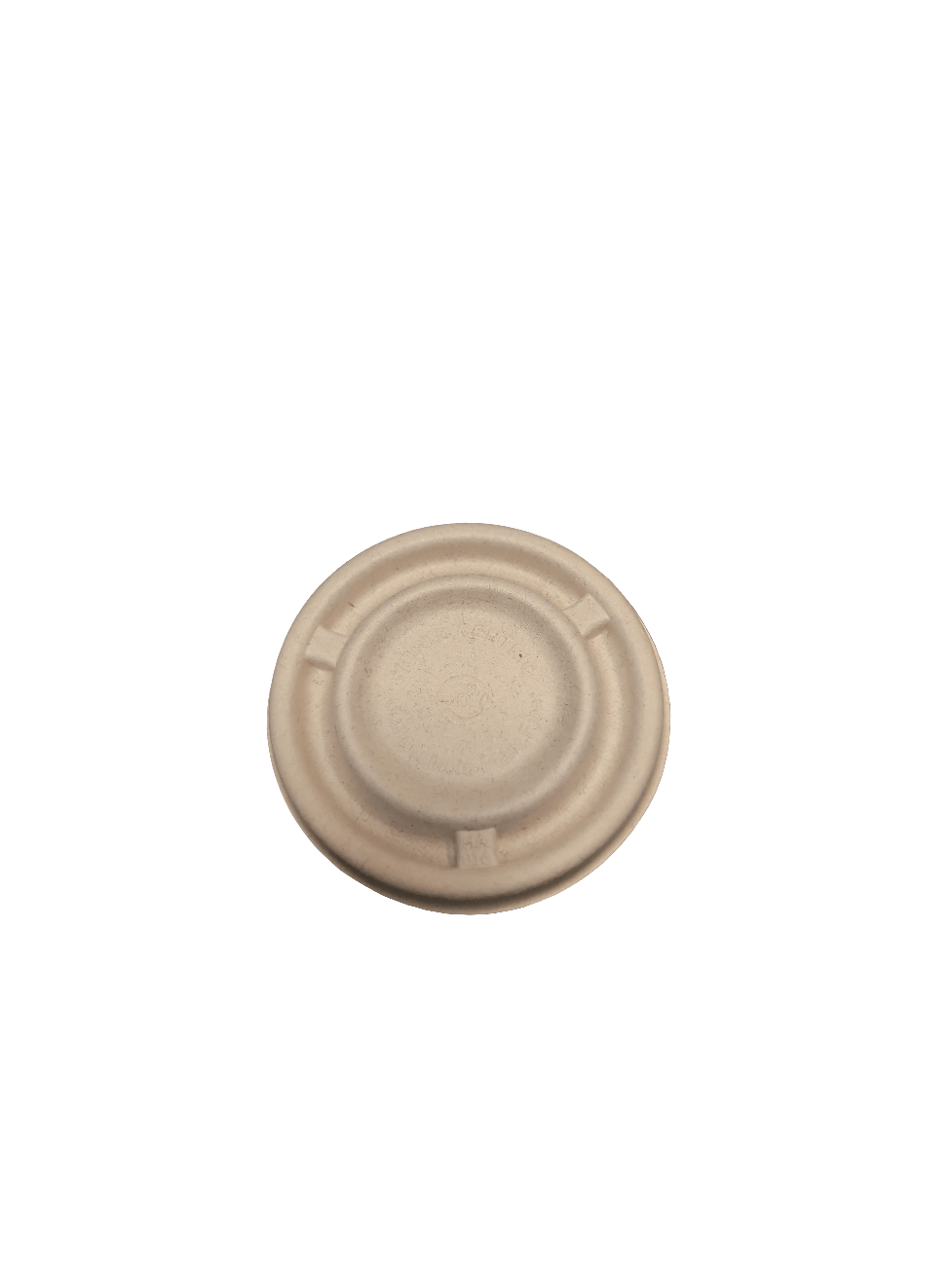Lid Fibre Compostable for 2oz Fibre Portion Cup 2000/ctn