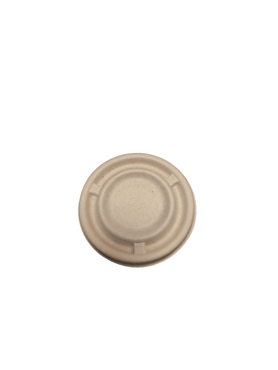 Lid Fibre Compostable for 2oz Fibre Portion Cup 2000/ctn