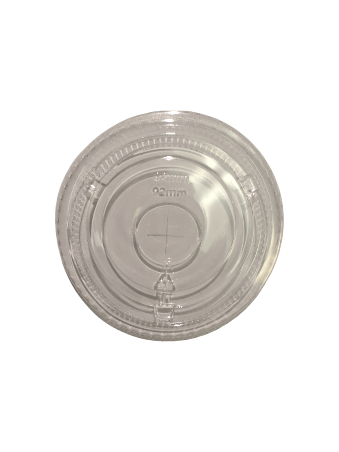 Lid Straw Slot - X-Slot fits 9oz PET 92mm 1000/ctn