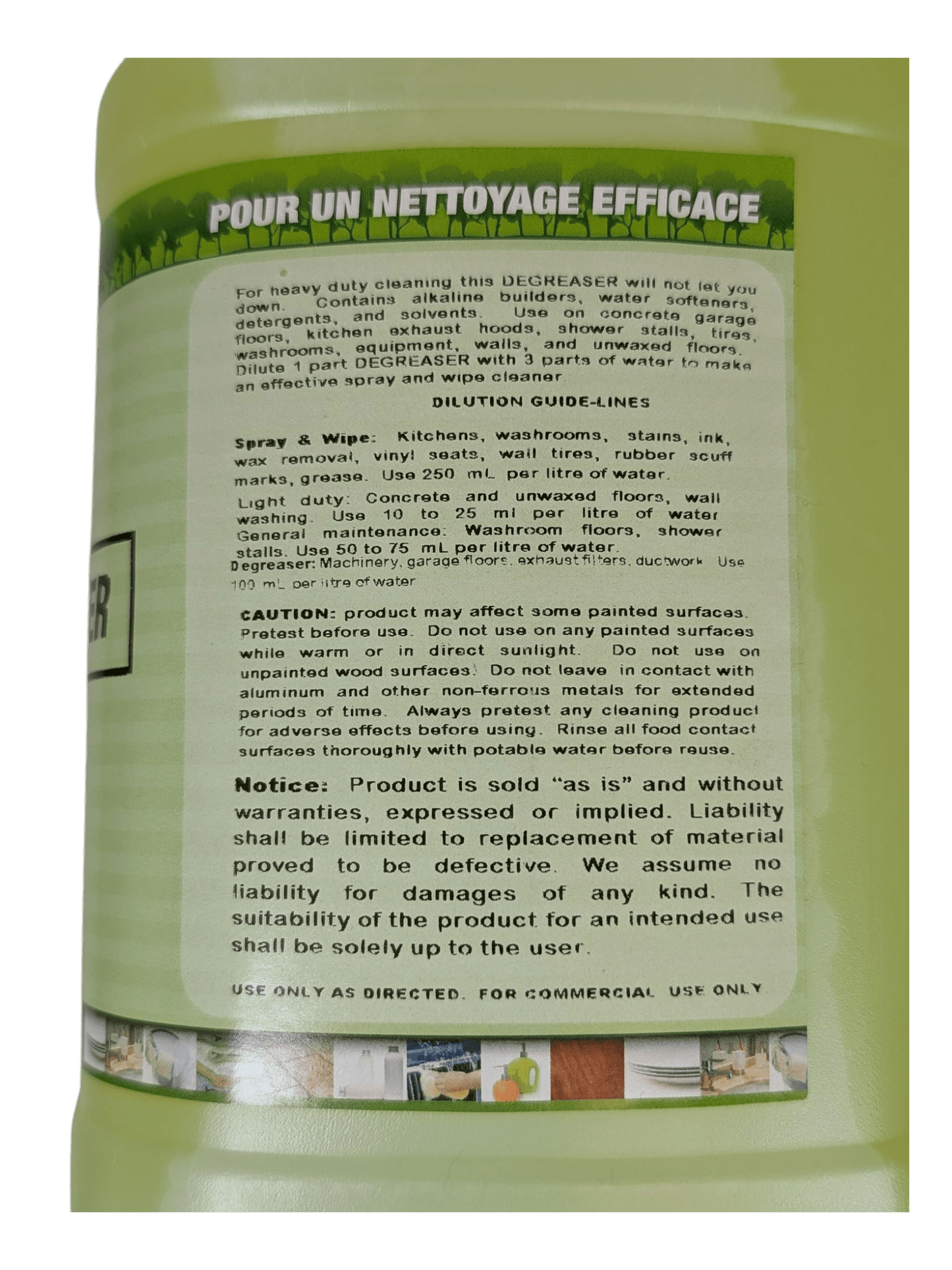 Liquid Degreaser Heavy Duty 4 x 4L
