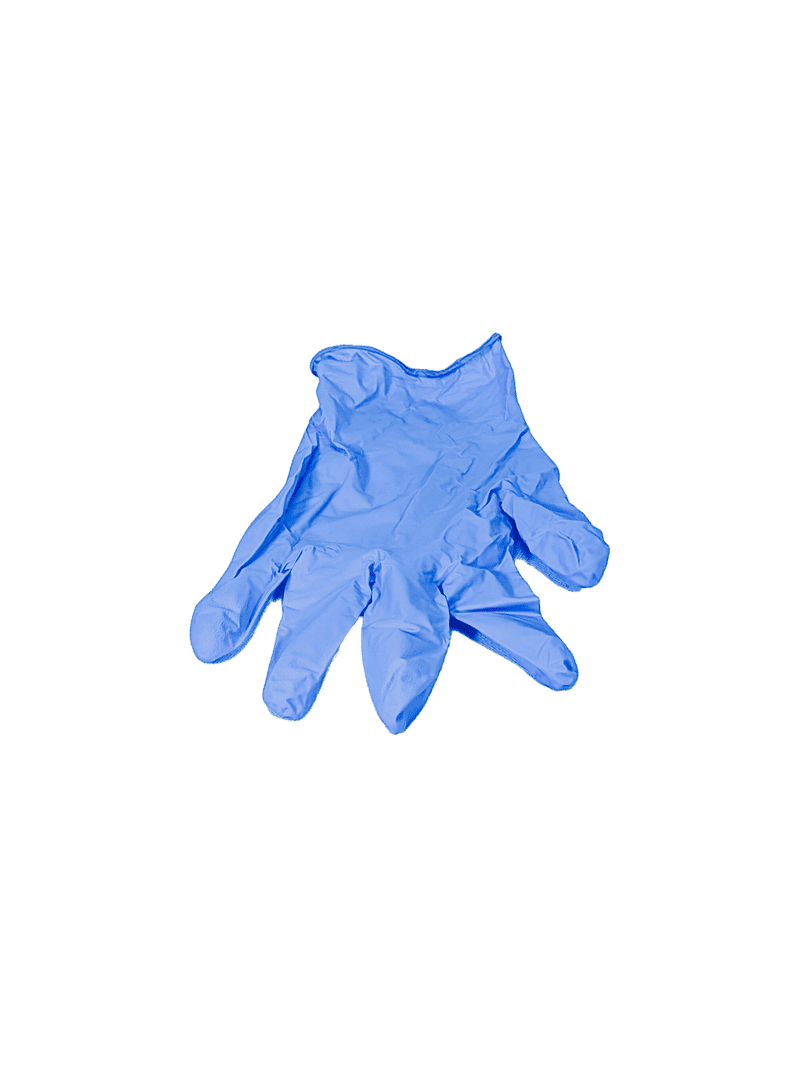 Nitrile Gloves X-Small Blue Powder Free 100/pk