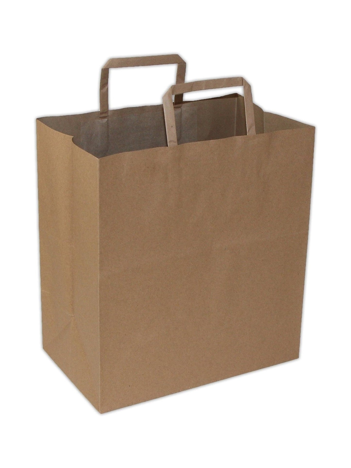 Paper Take-Out Bag with handle 11 x 6 x 12” 250/ctn