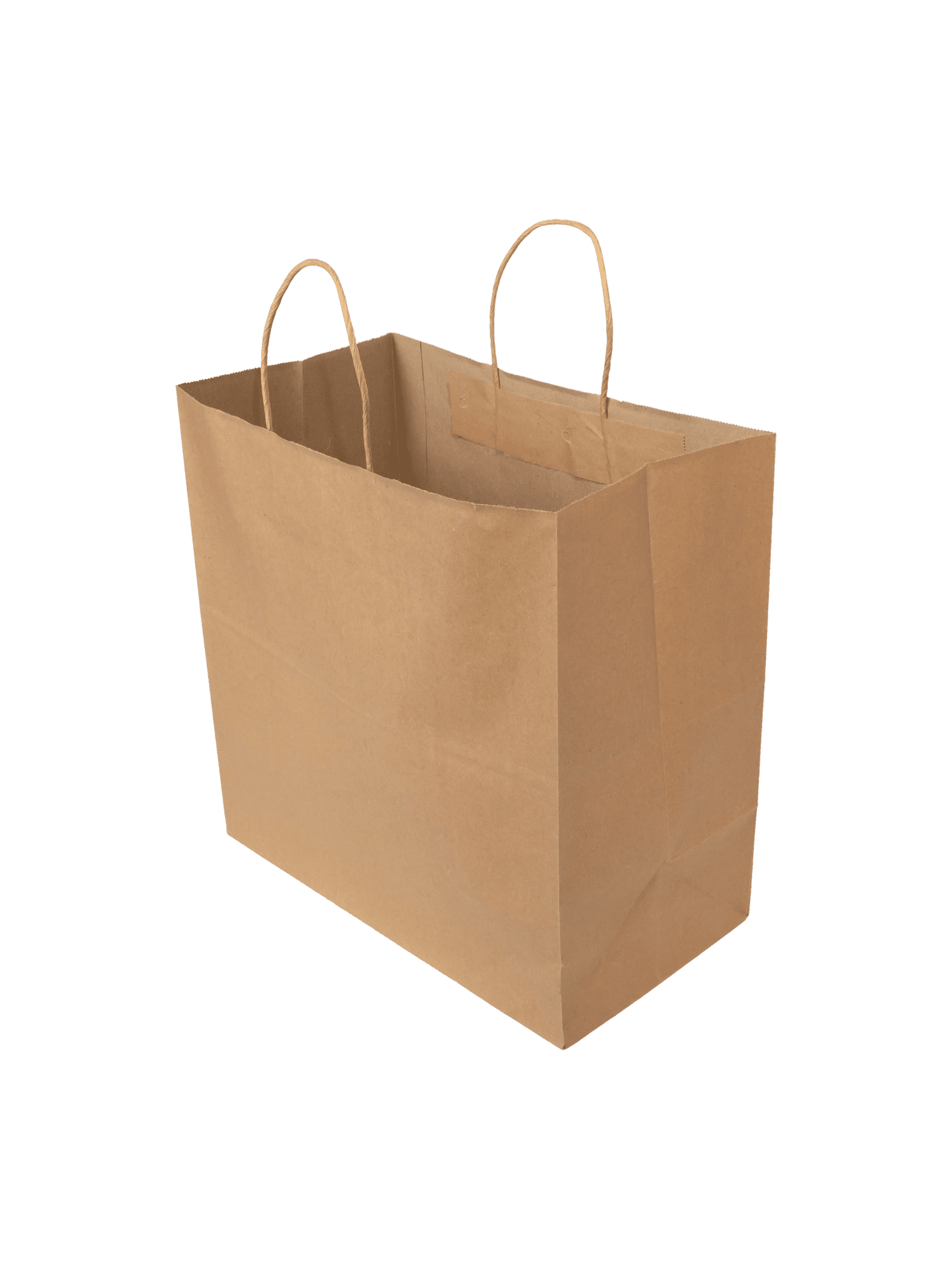 Paper Take-Out Bag with handle 13 x 7 x 13” 250/ctn