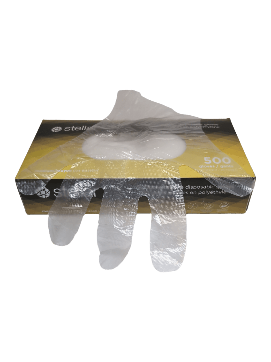 Poly Deli Gloves Small Powder Free 500/pk