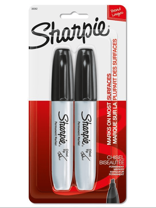 Sharpie Chisel Marker 2/pk