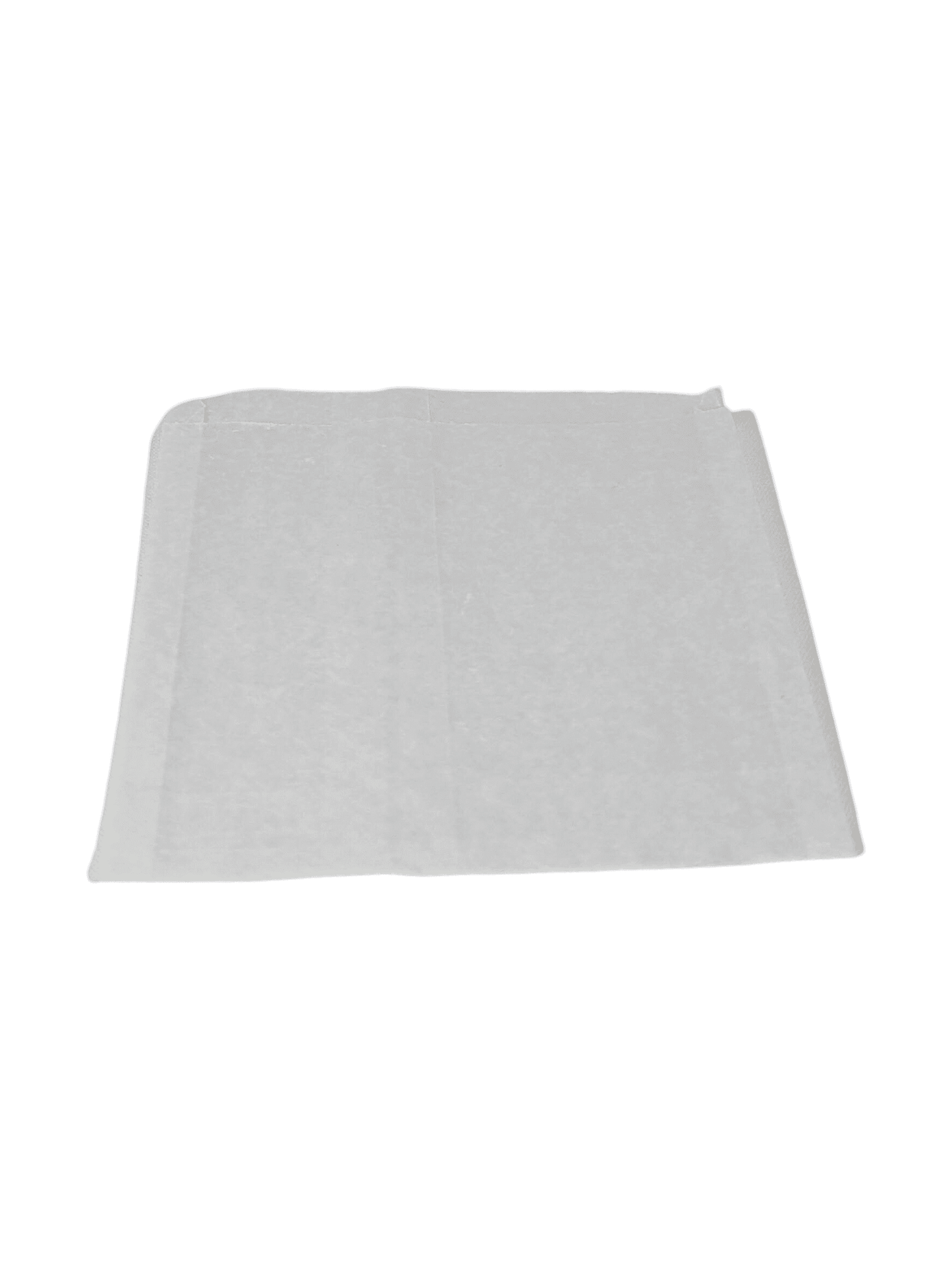Small White Wax Sandwich Bag - Greaseproof 6” x 0.75” x 7” 1000/cs