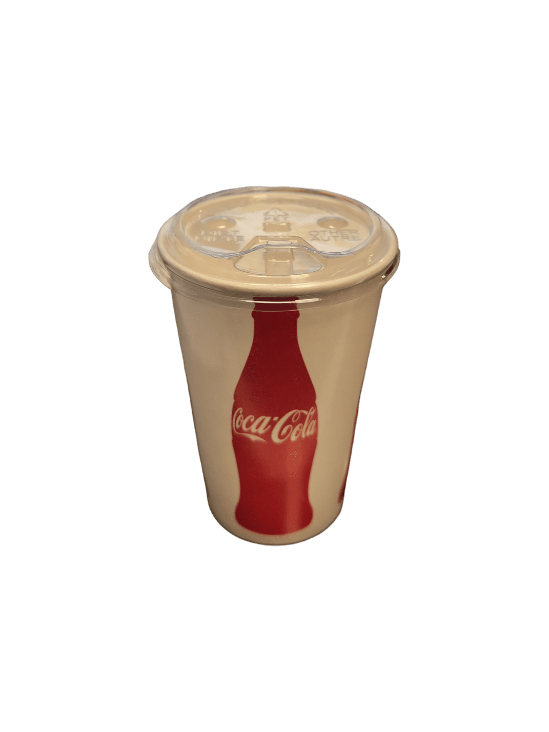 Strawless Lid PET Coke/Pepsi Cup 88mm 1000/ctn