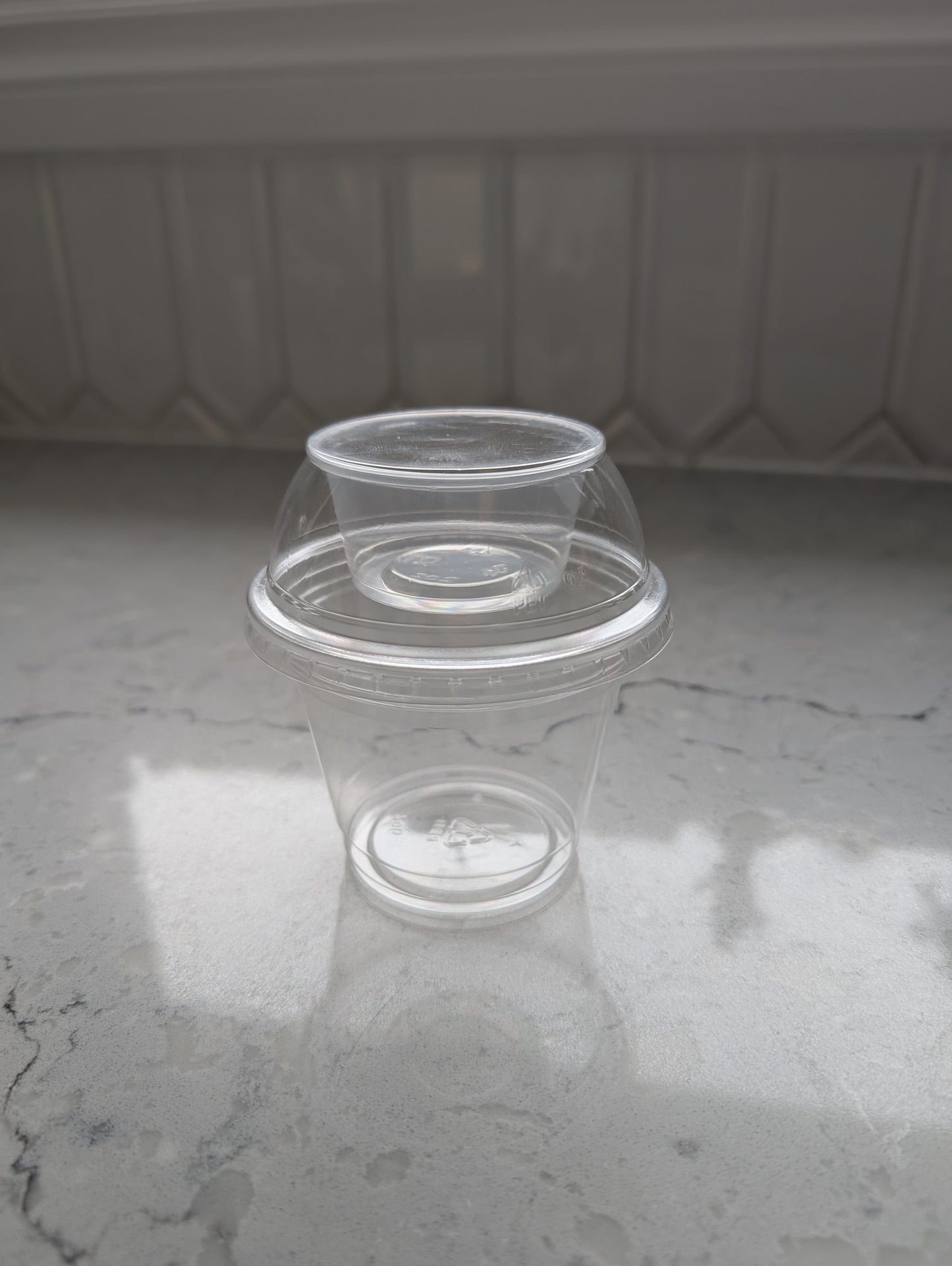 Take and Go Parfait PET Lid fits 9oz. 1000/ctn