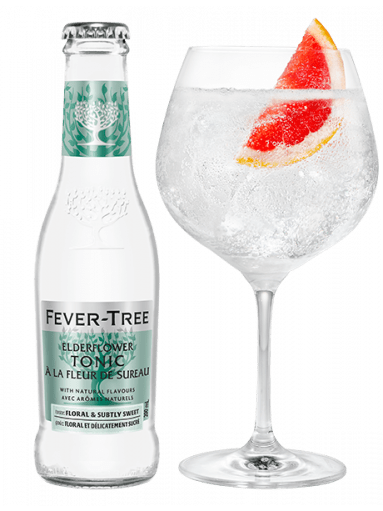 Tonic Elderflower Fever Tree 4 x 200ml 24/ctn