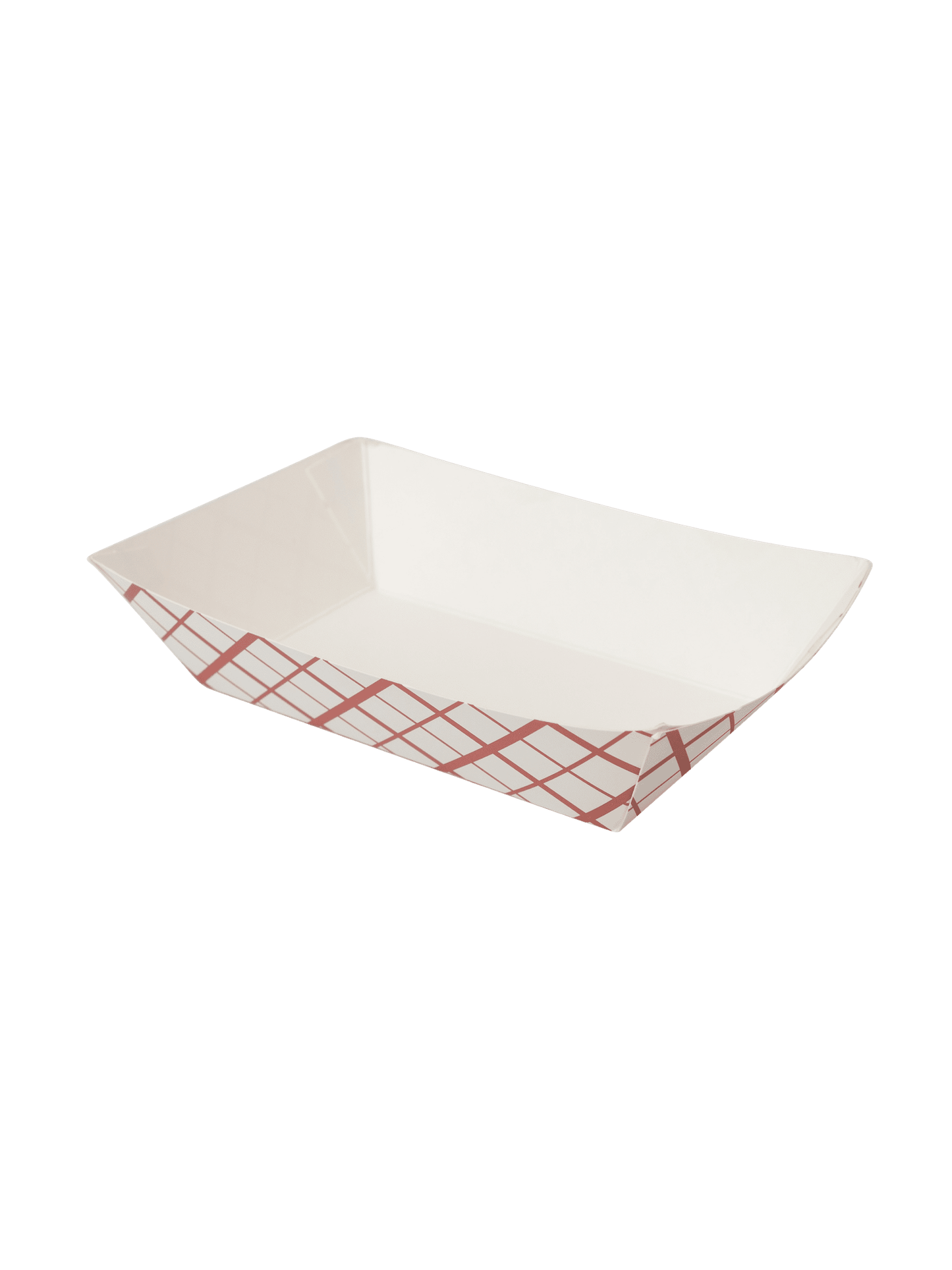 Tray 2lb Red Checker 1000/ctn
