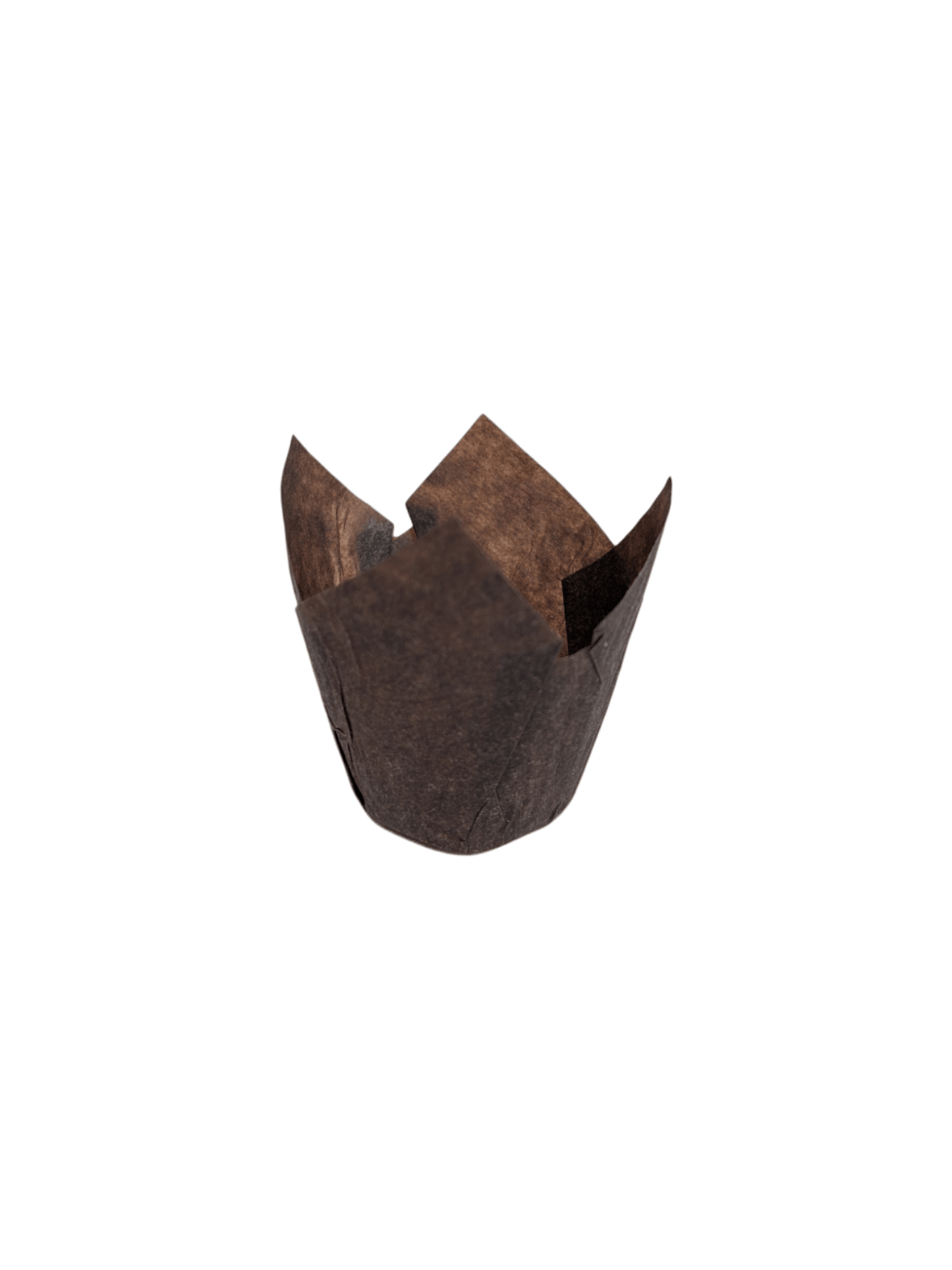 Tulip Mini Muffin Cups - Brown 24slv/ctn 145/sleeve