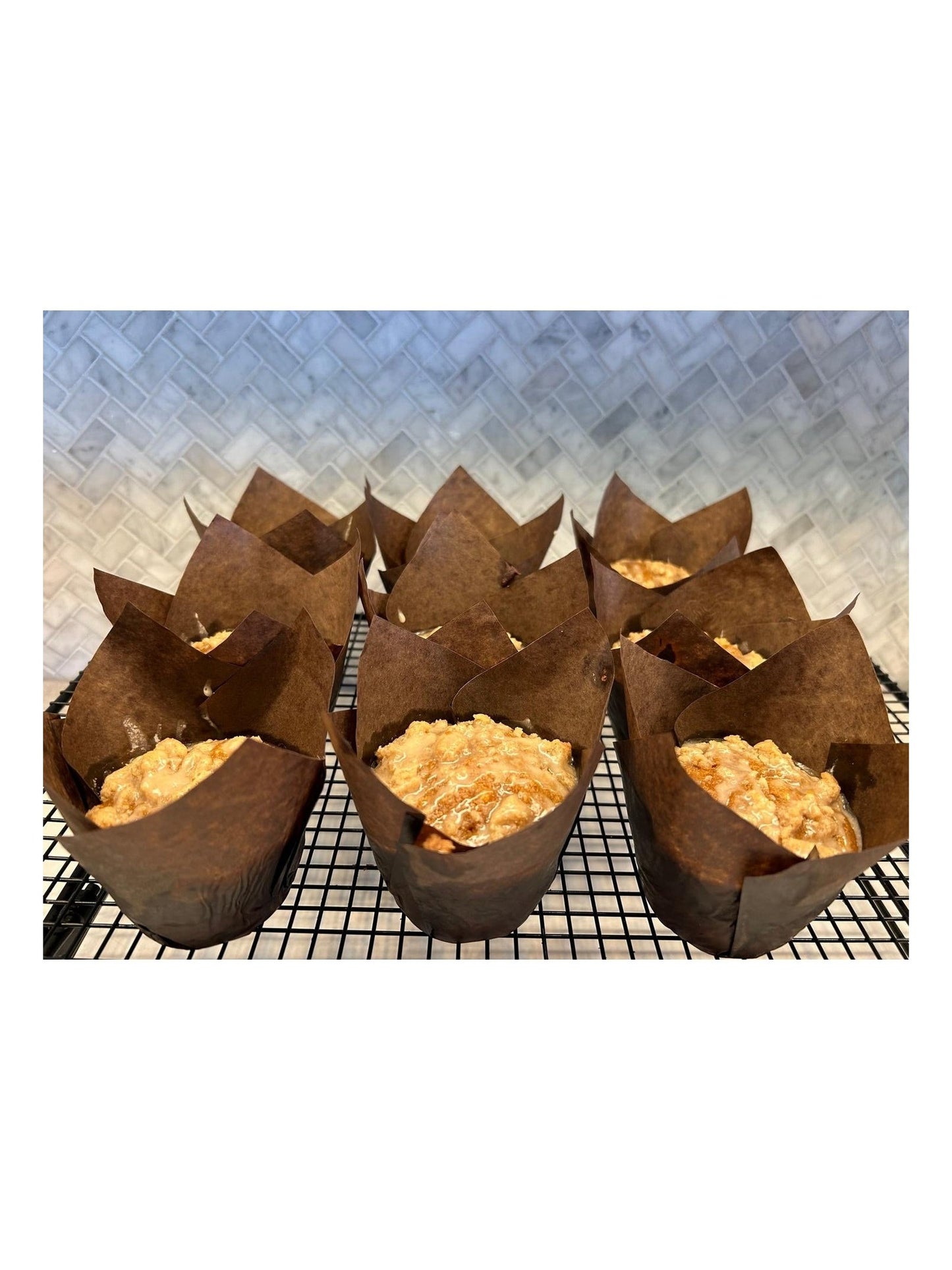Tulip Muffin Cupcake Cups - Brown 10slv/ctn 195/sleeve