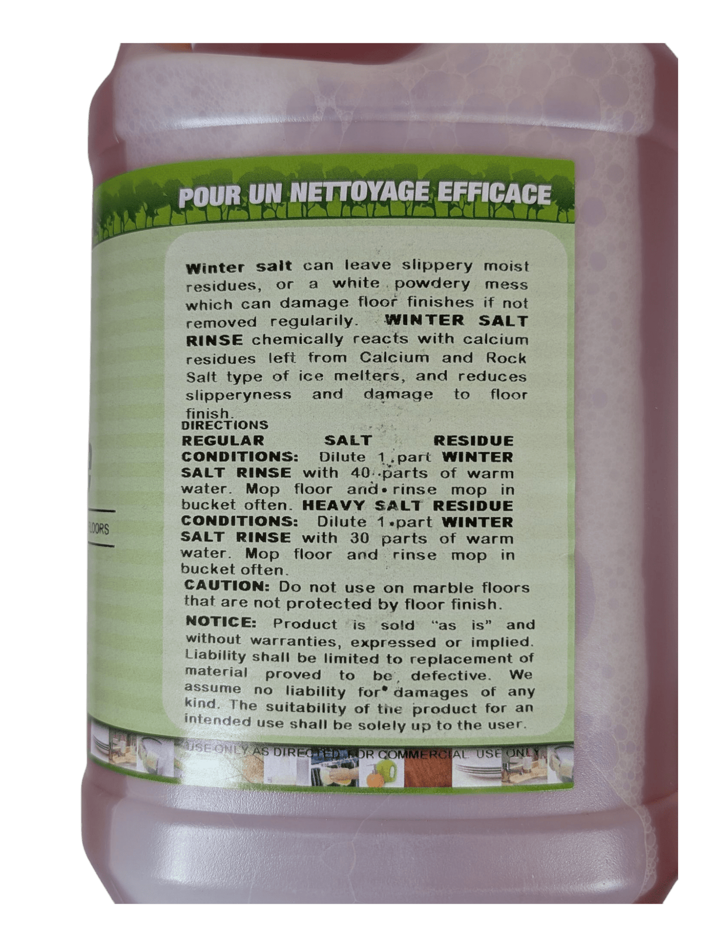 Winter Salt Floor Rinse 4 x 4L