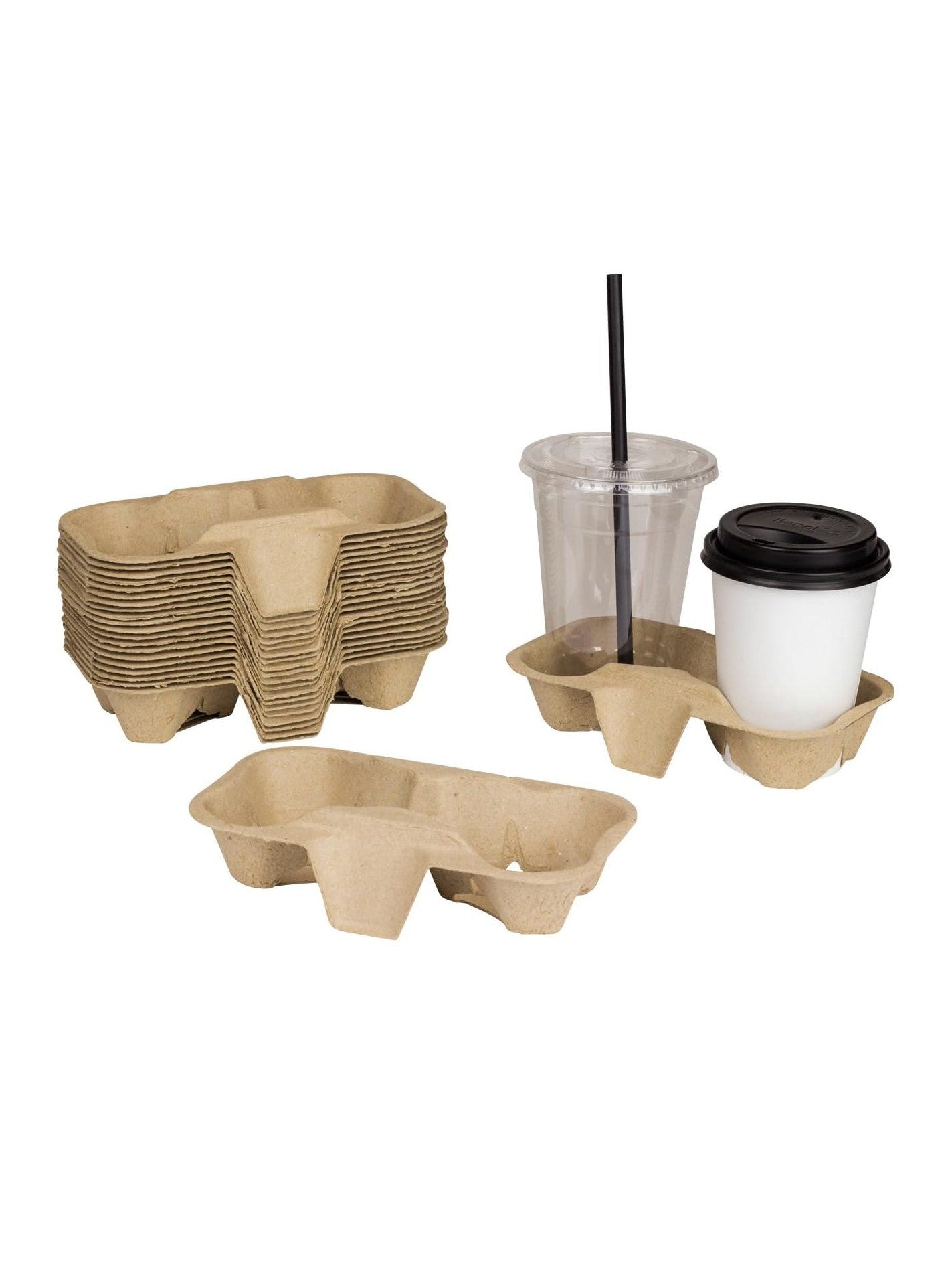 2 Carry Cup Trays - 600/ct