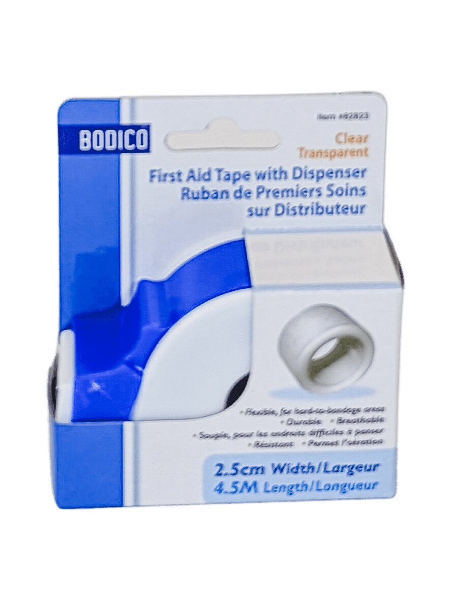 Adhesive First Aid Tape w/ dispenser 2.5cm x 4.5m