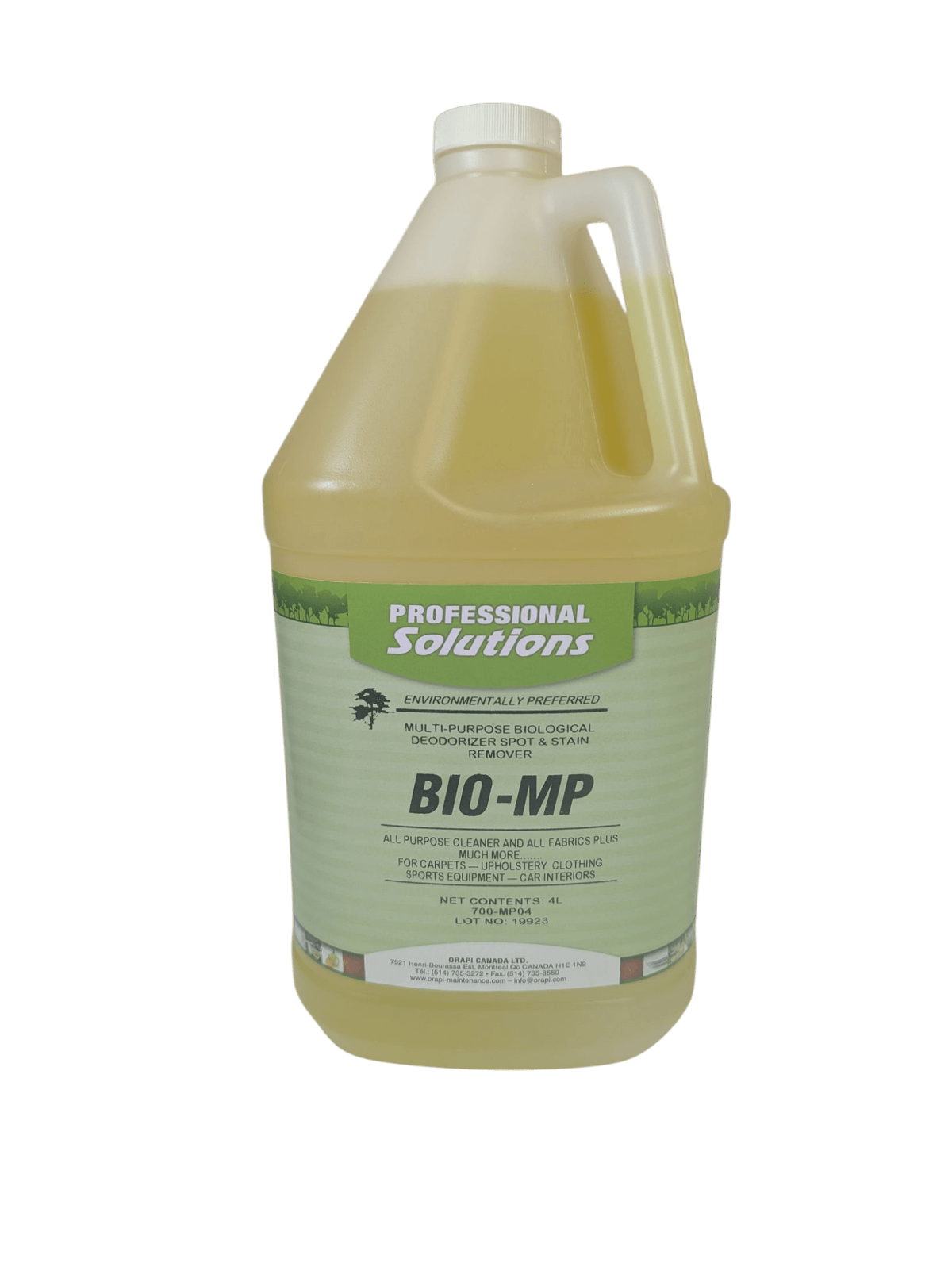 Microbial Cleaner Bacterial-Enzyme Cleaner 4 x 4L – CUE Supplies Inc.